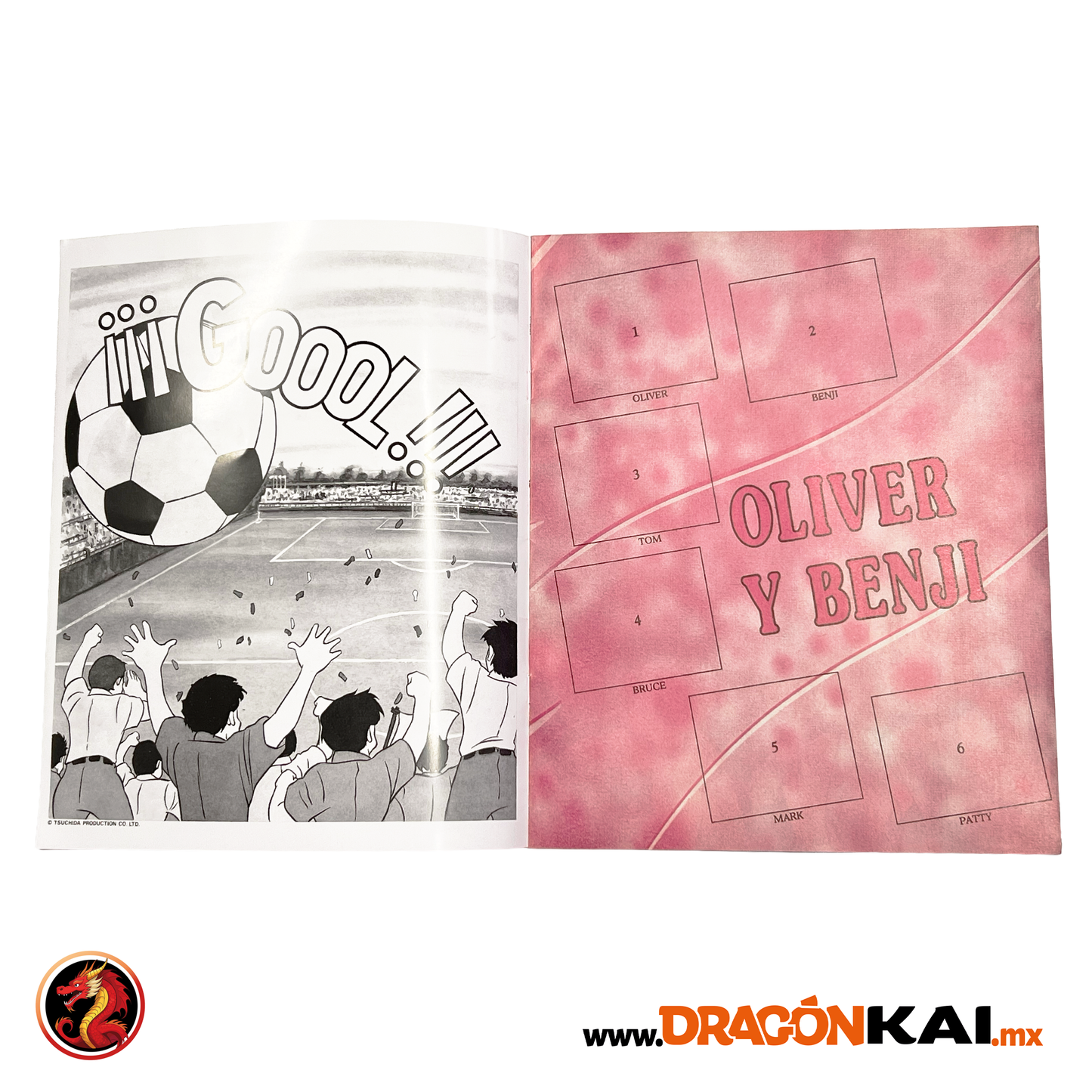 Álbum Oliver y Benji (Super Campeones) + Set completo a pegar
