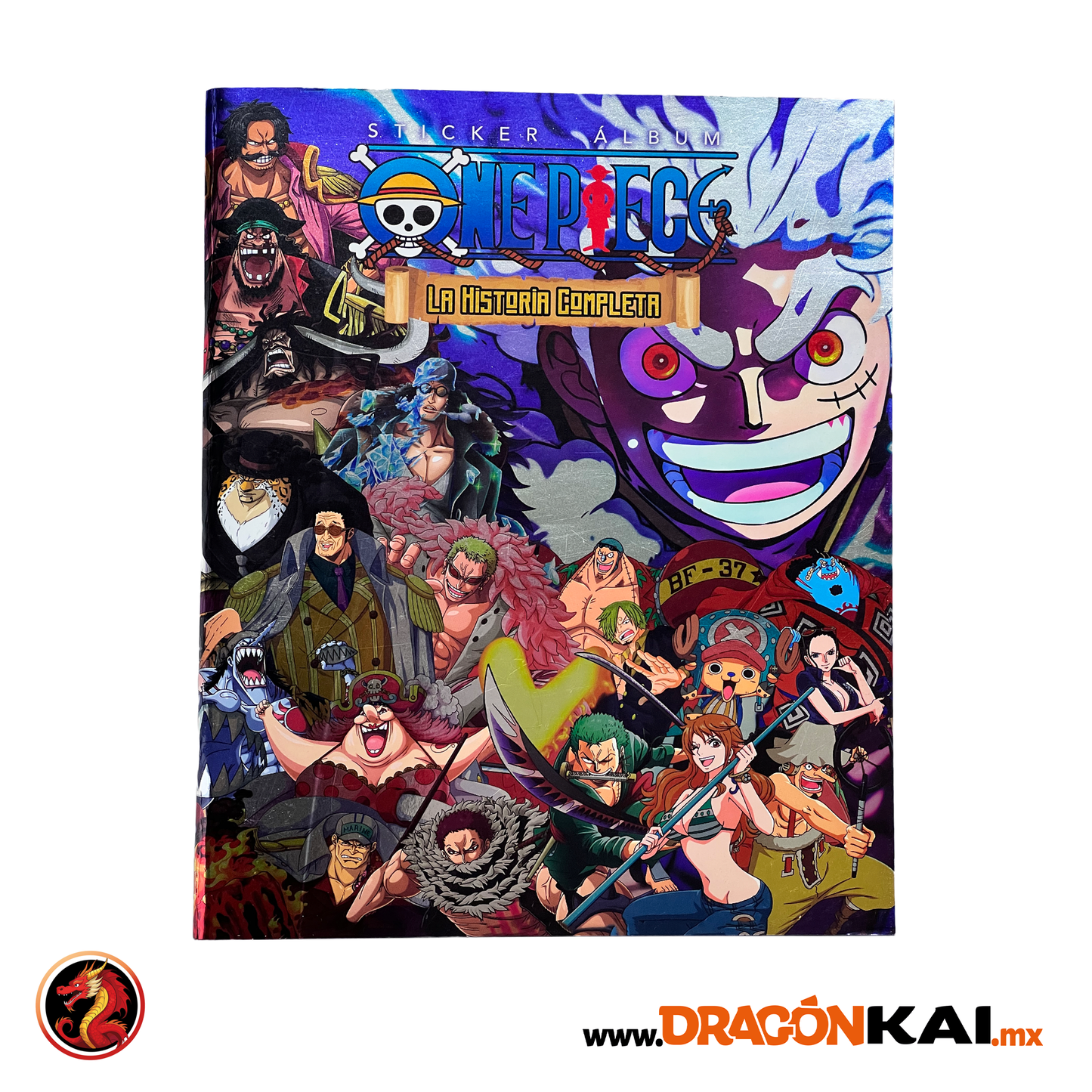 Álbum One Piece: La Historia Completa + Set completo a pegar y Caps