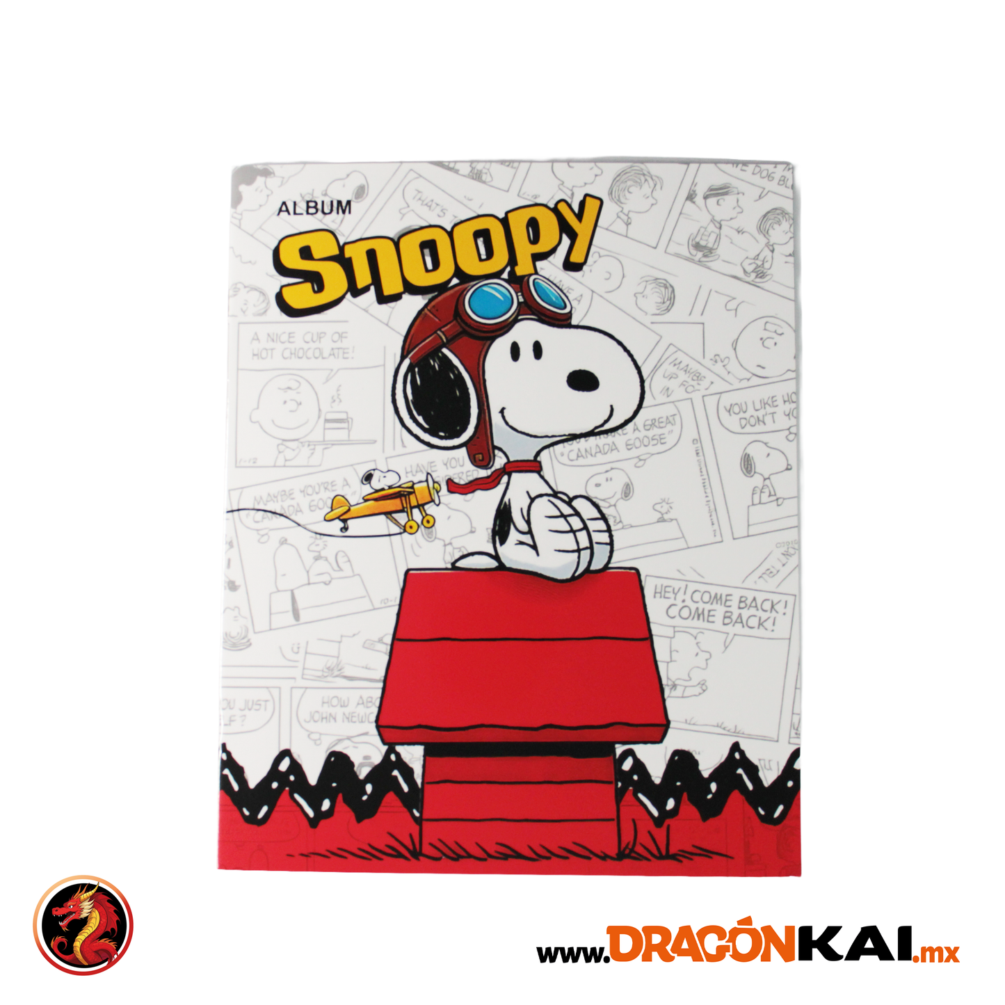 Álbum Snoopy + Set completora pegar