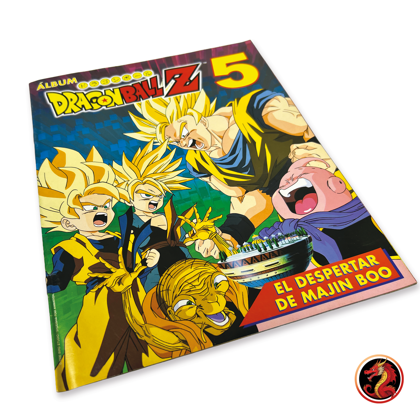 Álbum Dragon Ball Z5 (Original Navarrete) + Set completo a pegar y 64 armables