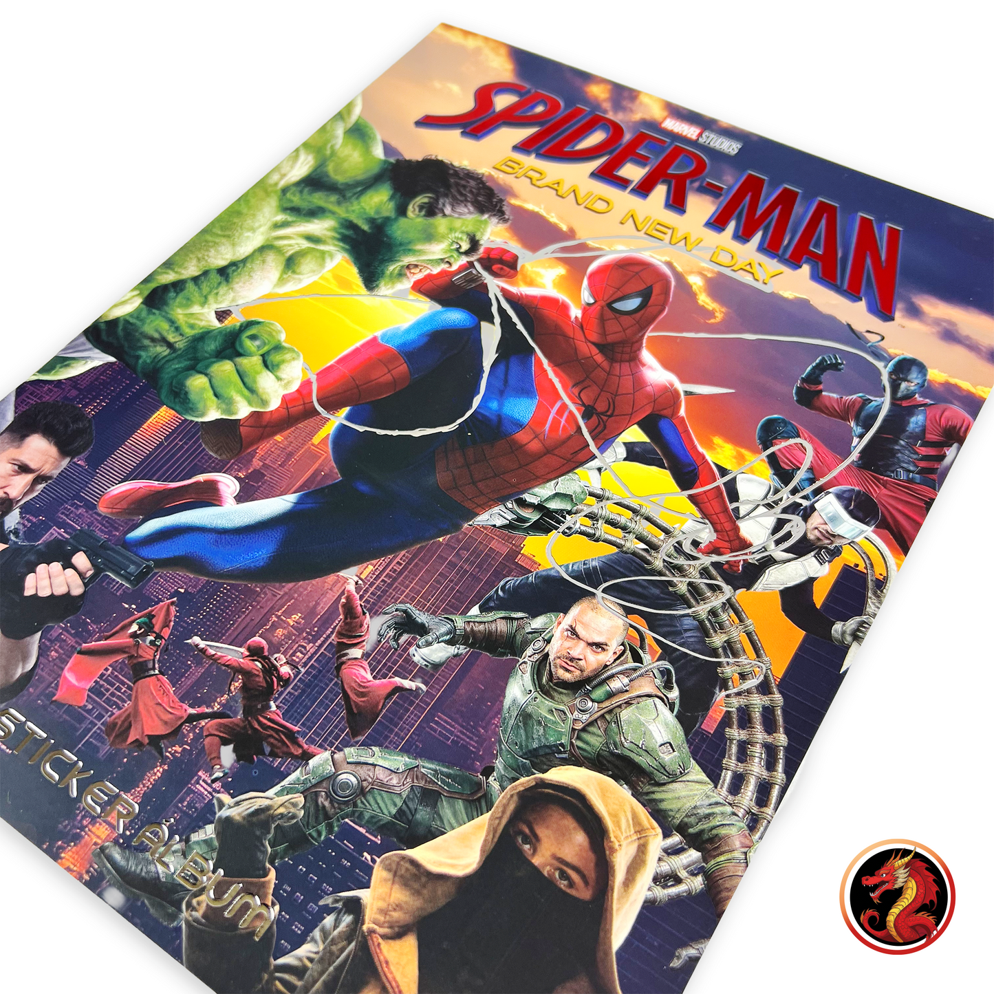 Álbum Spiderman Brand New Day + Set completo de estampas y tarjetas