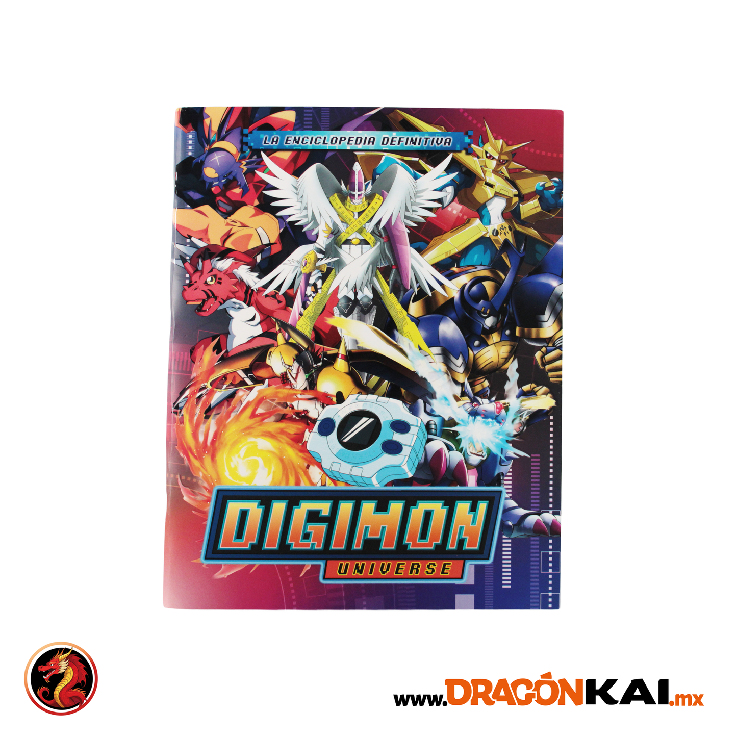 Álbum Enciclopedia Digimon Universe (Editorial Zero) + Set completo a pegar