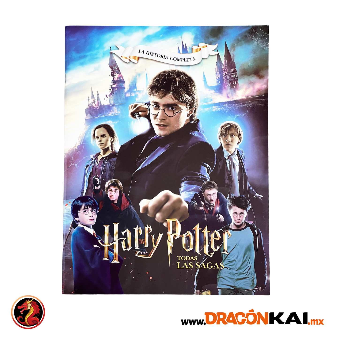 Álbum Harry Potter: Todas las sagas + Set completo a pegar