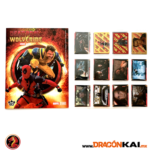 Álbum Deadpool & Wolverine + Set completo a pegar