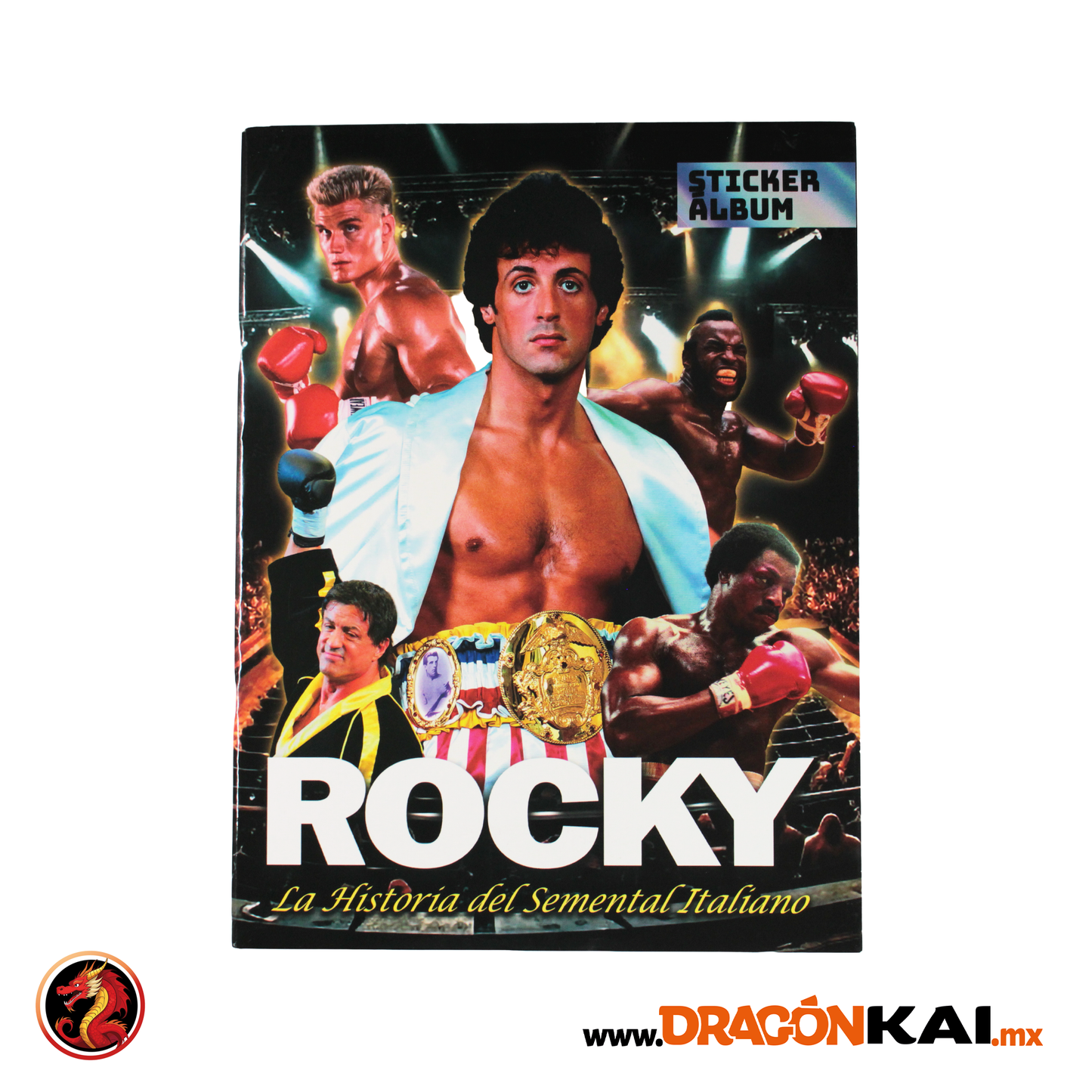 Álbum Rocky: La Historia del Semental Italiano + Set completo a pegar