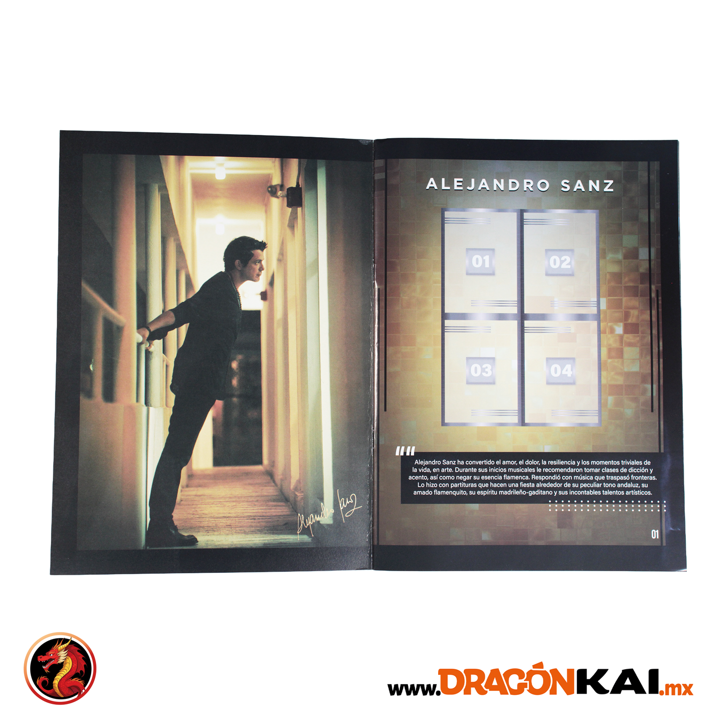 Álbum Alejandro Sanz + Set completo a pegar