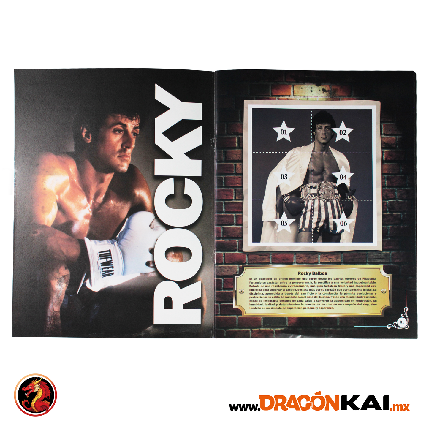 Álbum Rocky: La Historia del Semental Italiano + Set completo a pegar
