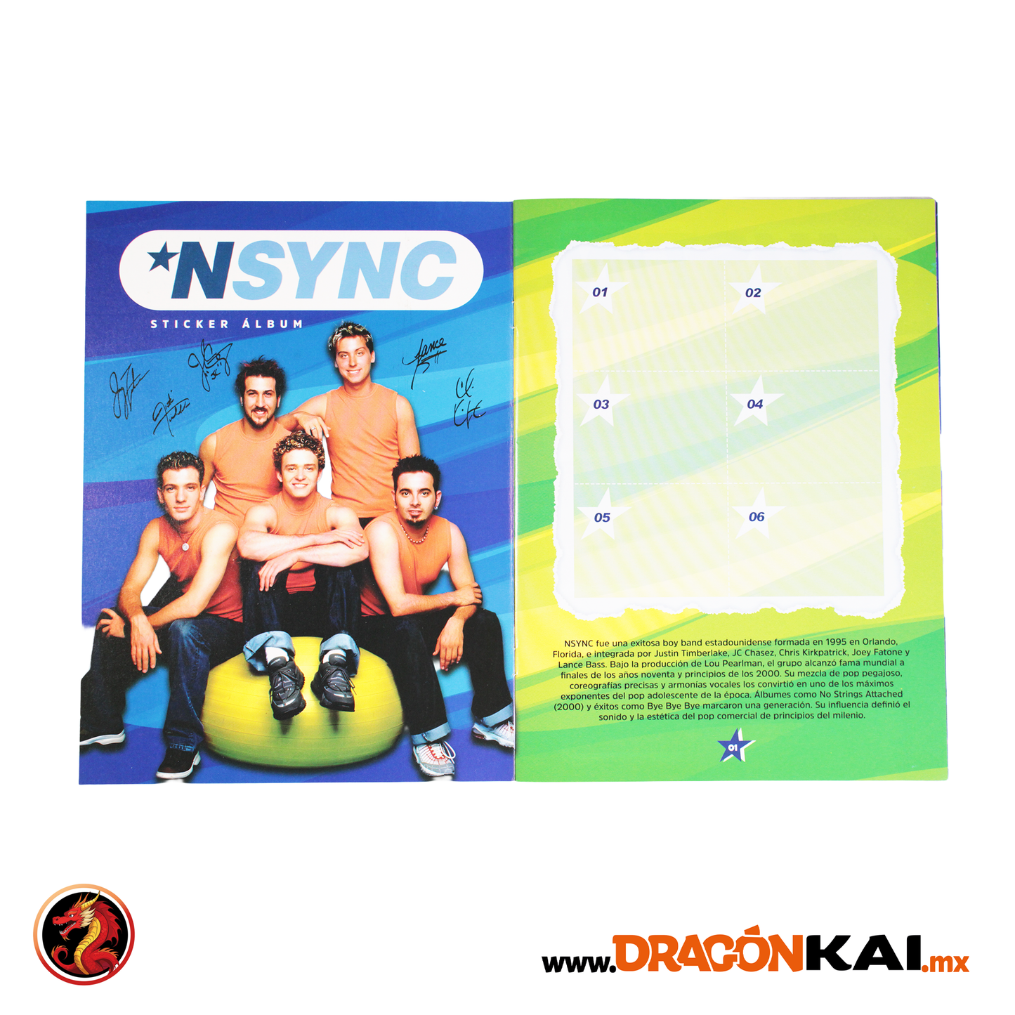 Álbum NSYNC 30 Aniversario + Set completo a pegar