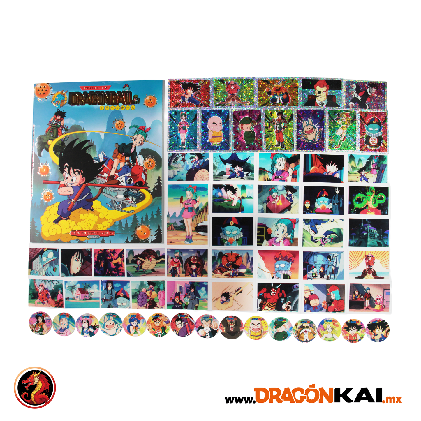Álbum Dragon Ball: La Saga del Emperador Pilaf + Set completo a pegar