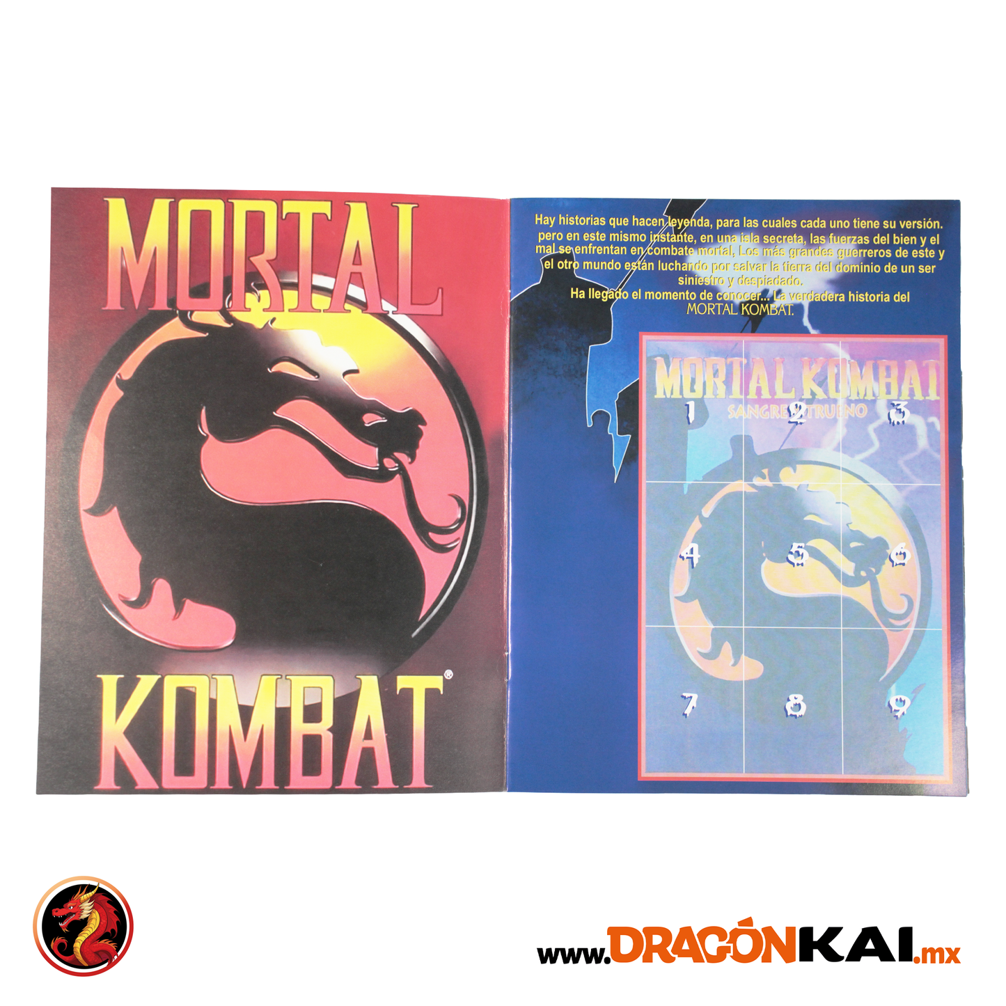 Álbum Mortal Kombat (Re. Salo) + Set completo a pegar