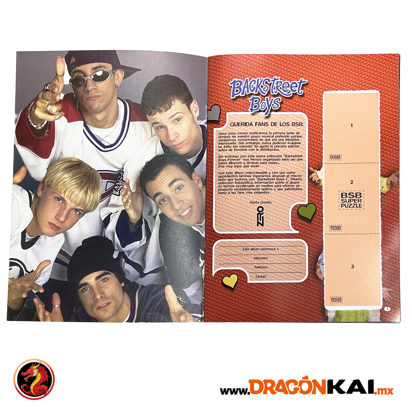 Álbum Backstreet Boys: Forever! + set completo a pegar