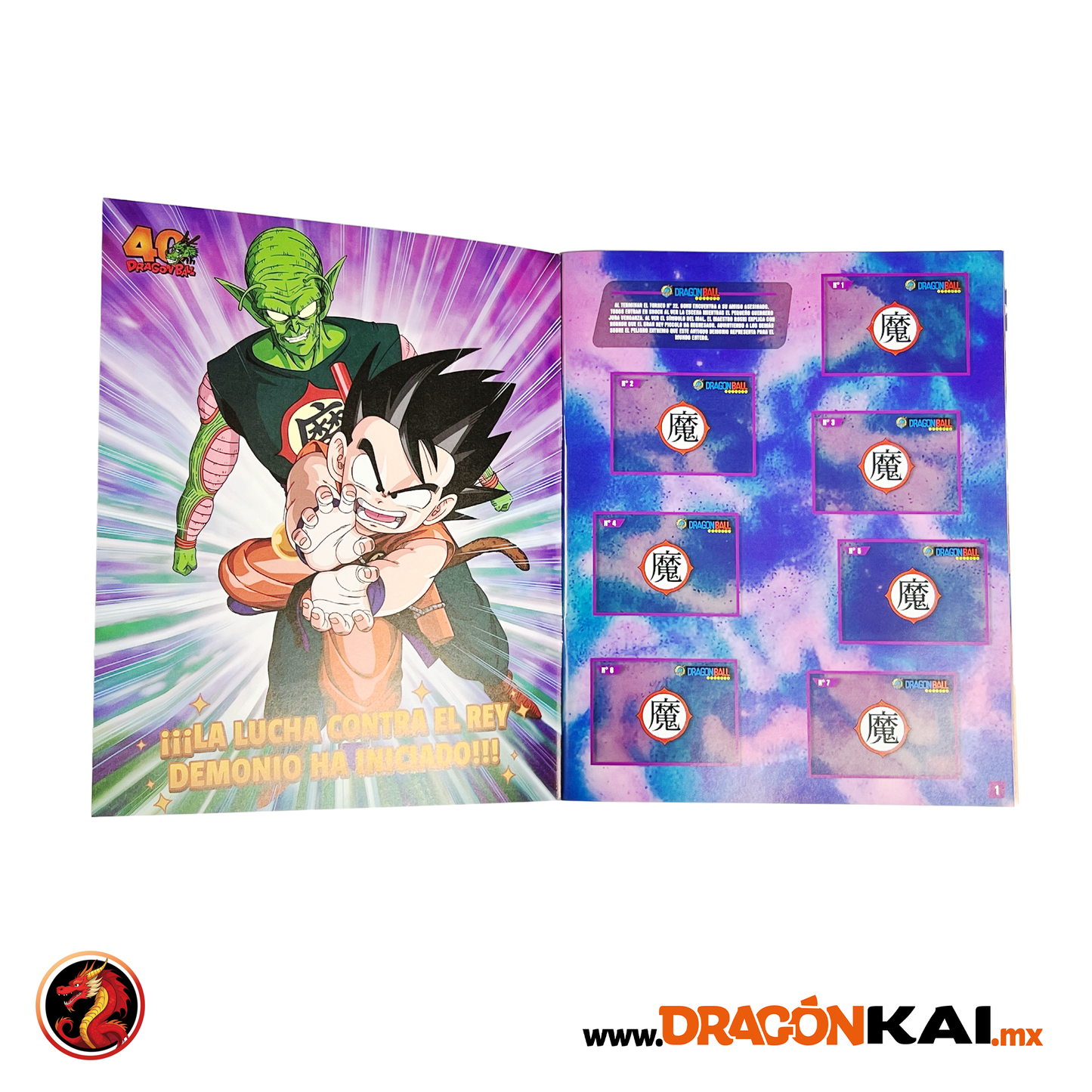 Álbum Dragon Ball 3: Saga del Rey Piccolo + Set completo