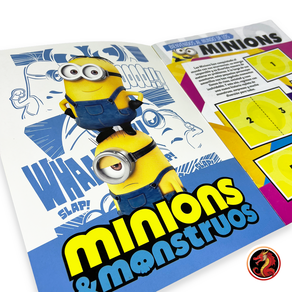 Álbum Minions y Monstruos + Set completo