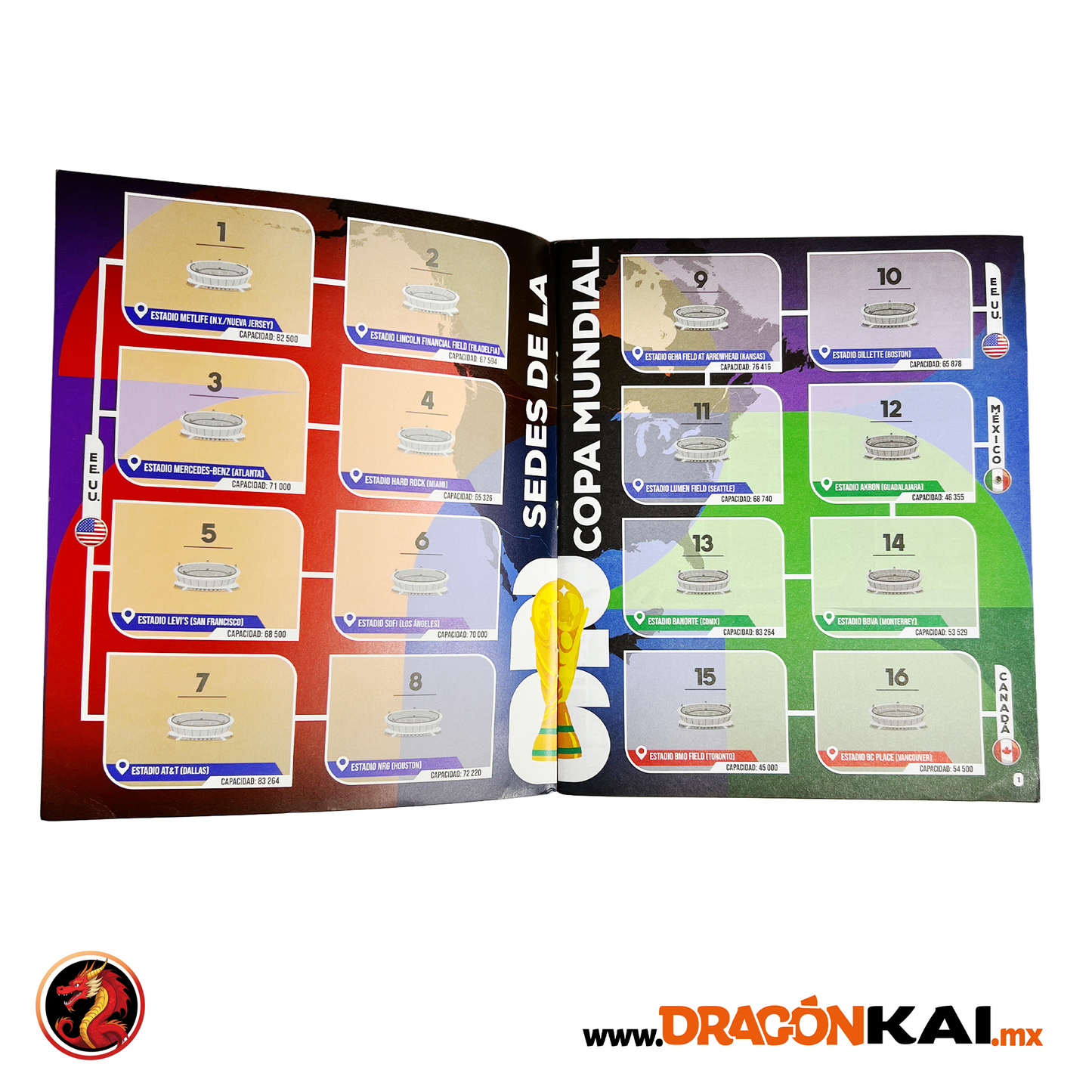 Album Copa del Mundo 2026 (Editorial 3 Reyes) + Set completo a pegar