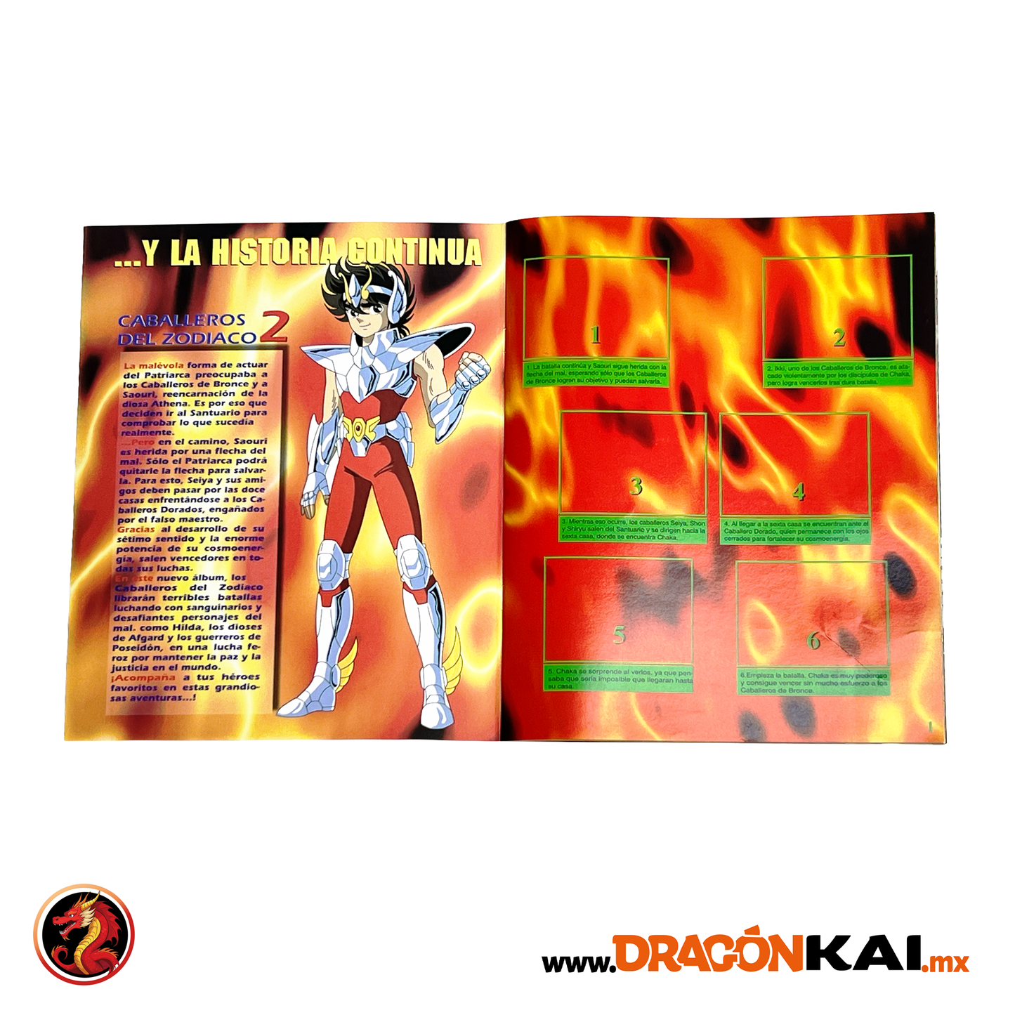 Álbum Caballeros del Zodiaco 2: Saga de Asgard (Re. Navarrete) + Set completo a pegar