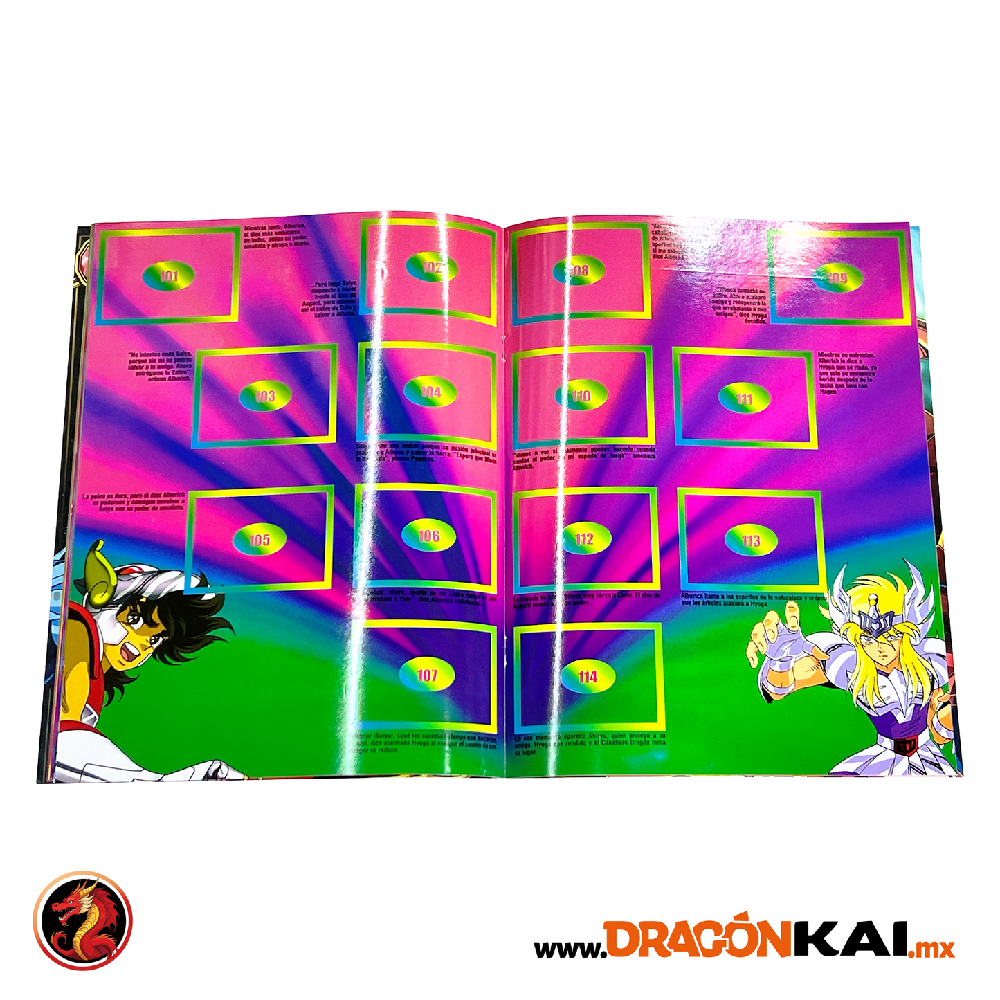 Álbum Caballeros del Zodiaco 2: Saga de Asgard (Re. Salo) + Set completo