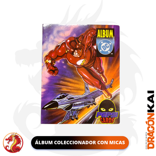 Coleccionador Pepsicards DC + Micas (NO TARJETAS)