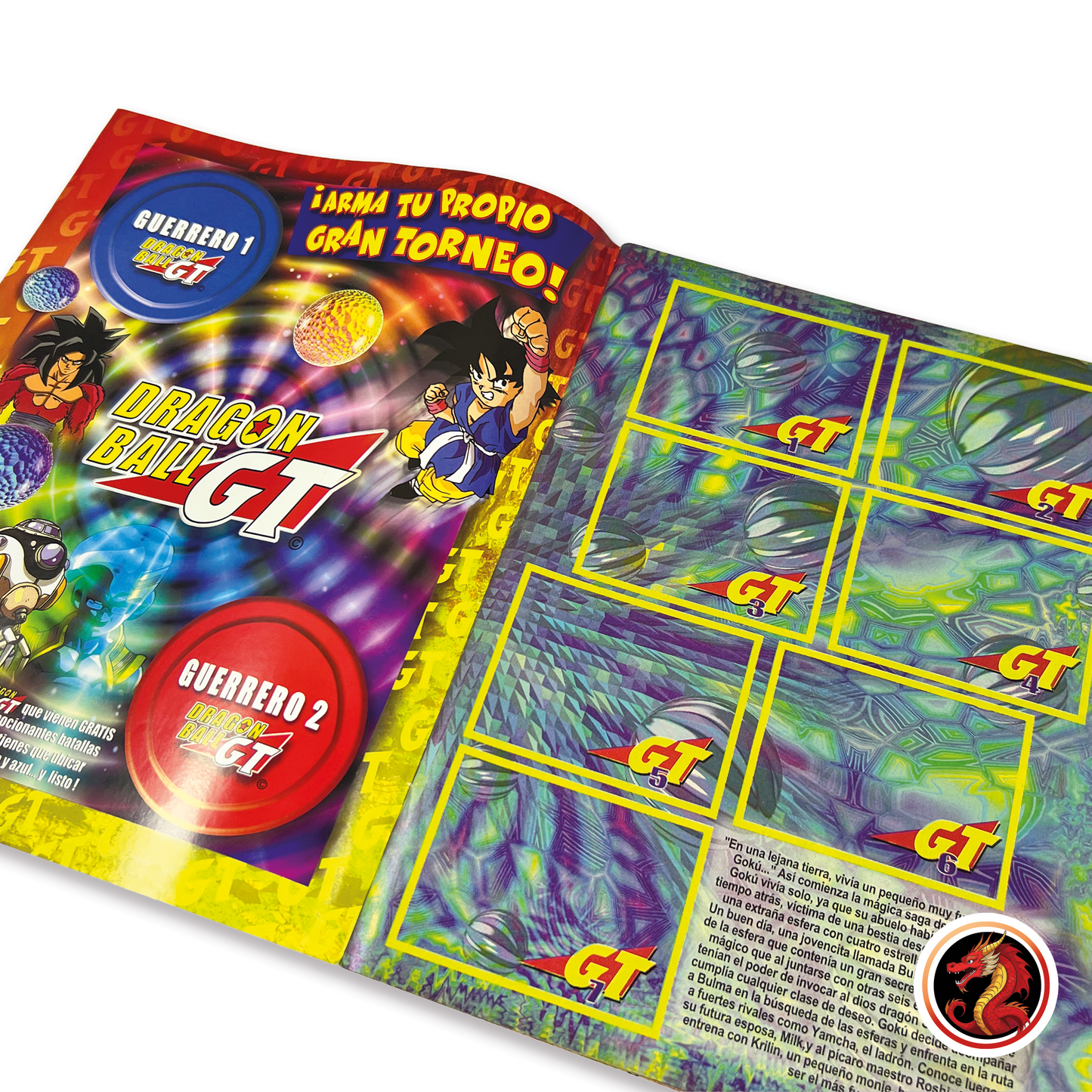 Álbum Dragon Ball GT (Original Navarrete) + Set completo y armables