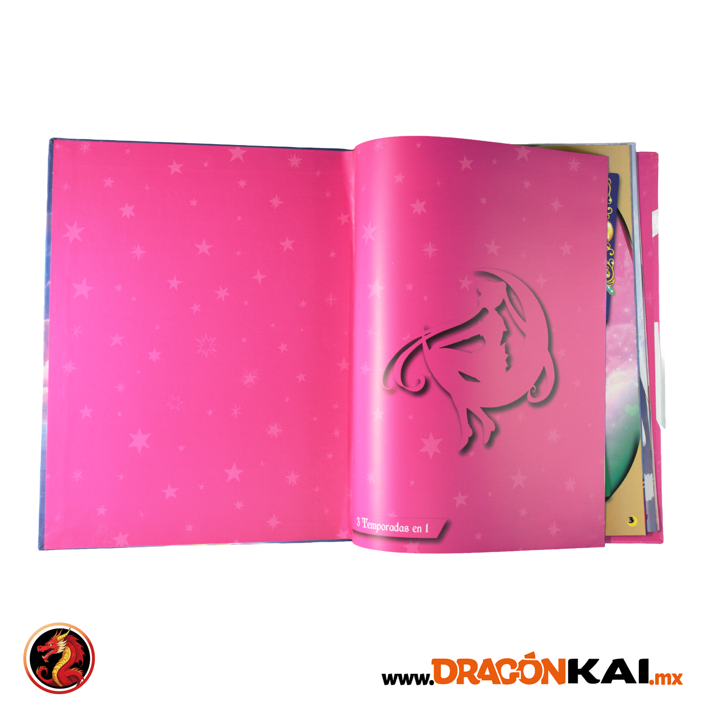 Álbum Pasta Dura Sailor Moon Crystal Trilogy + Set completo a pegar