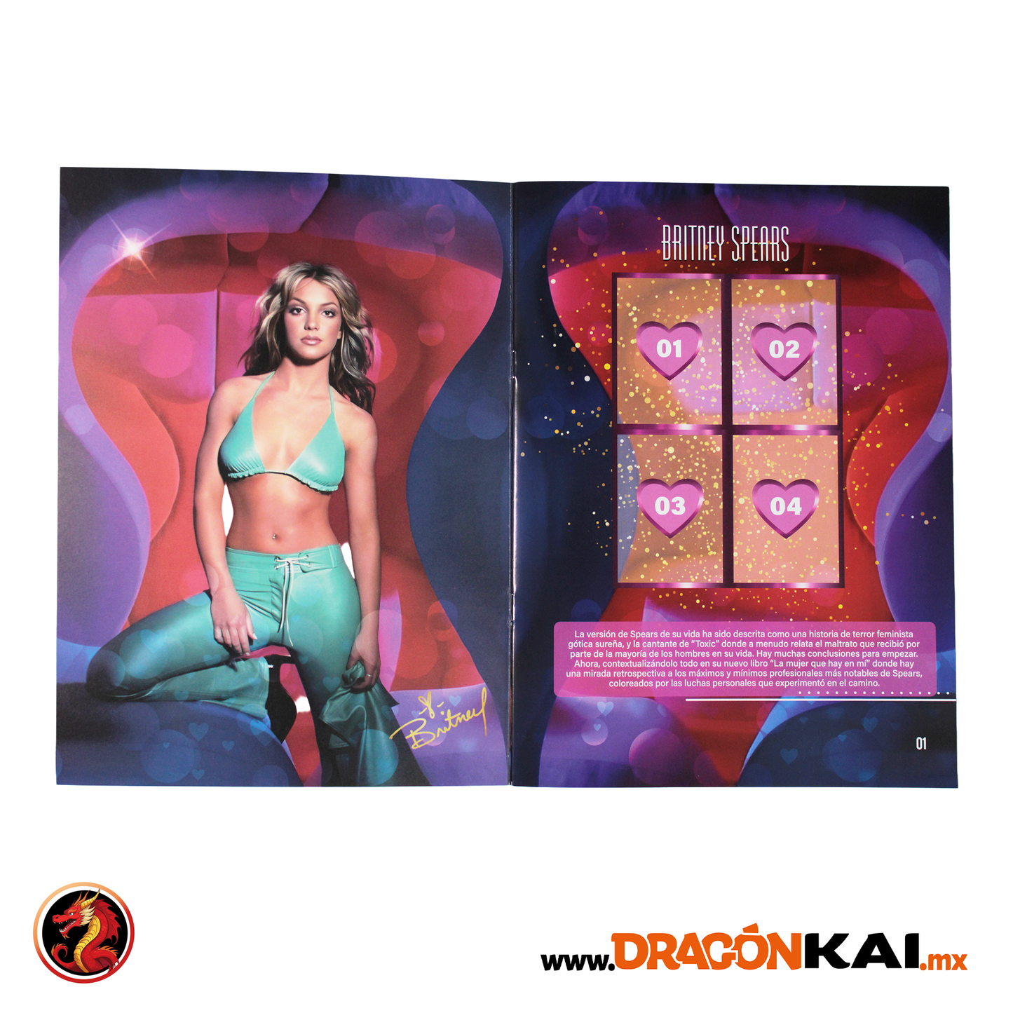 Álbum Britney Spears + Set completo a pegar