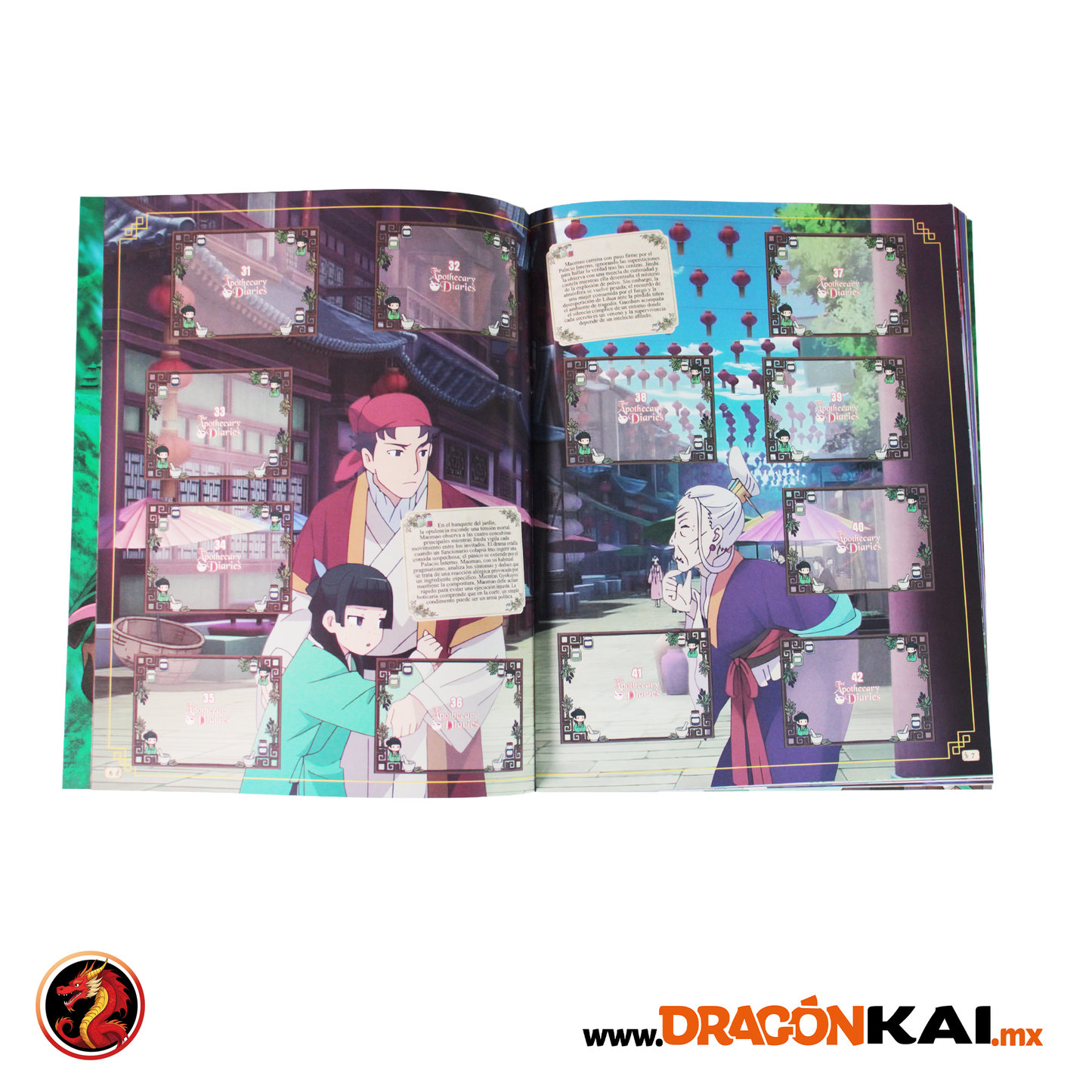 Álbum Los Diarios de la Boticaria + Set completo a pegar