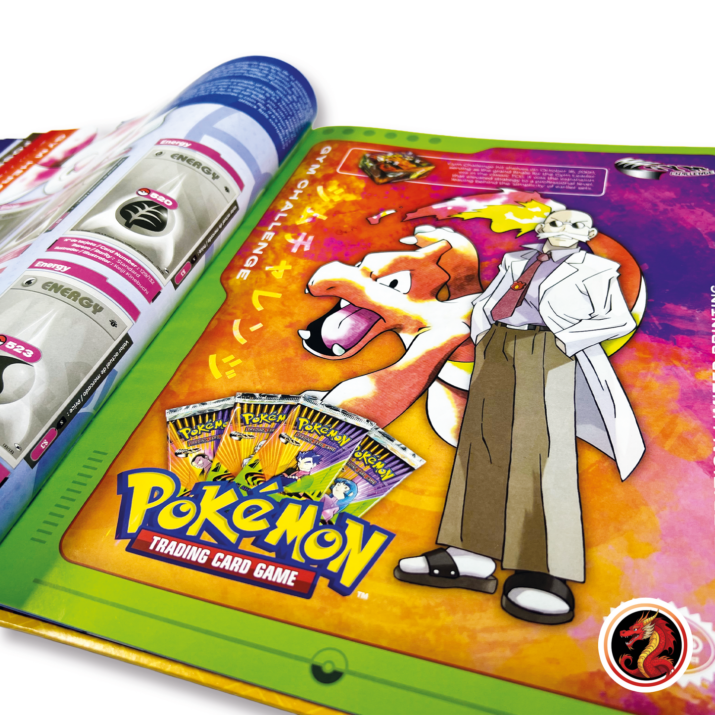 Álbum Pasta Dura Enciclopedia TCG Pokémon + Set completo