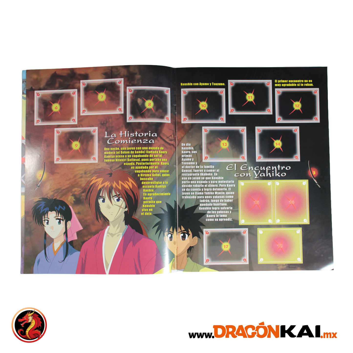 Álbum Samurai X (Re. Salo) + Set completo a pegar