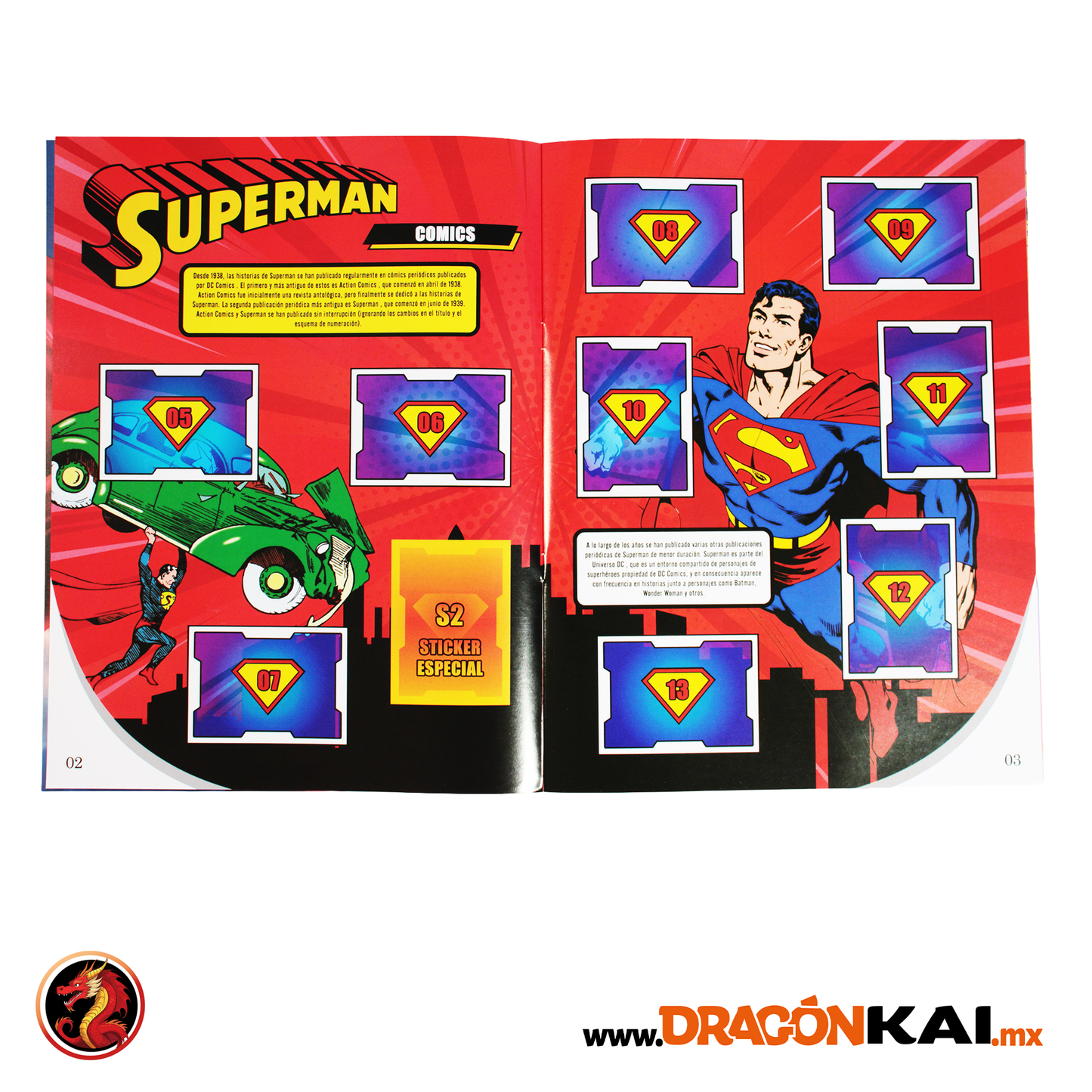 Álbum Superman Multiverse + Set completo