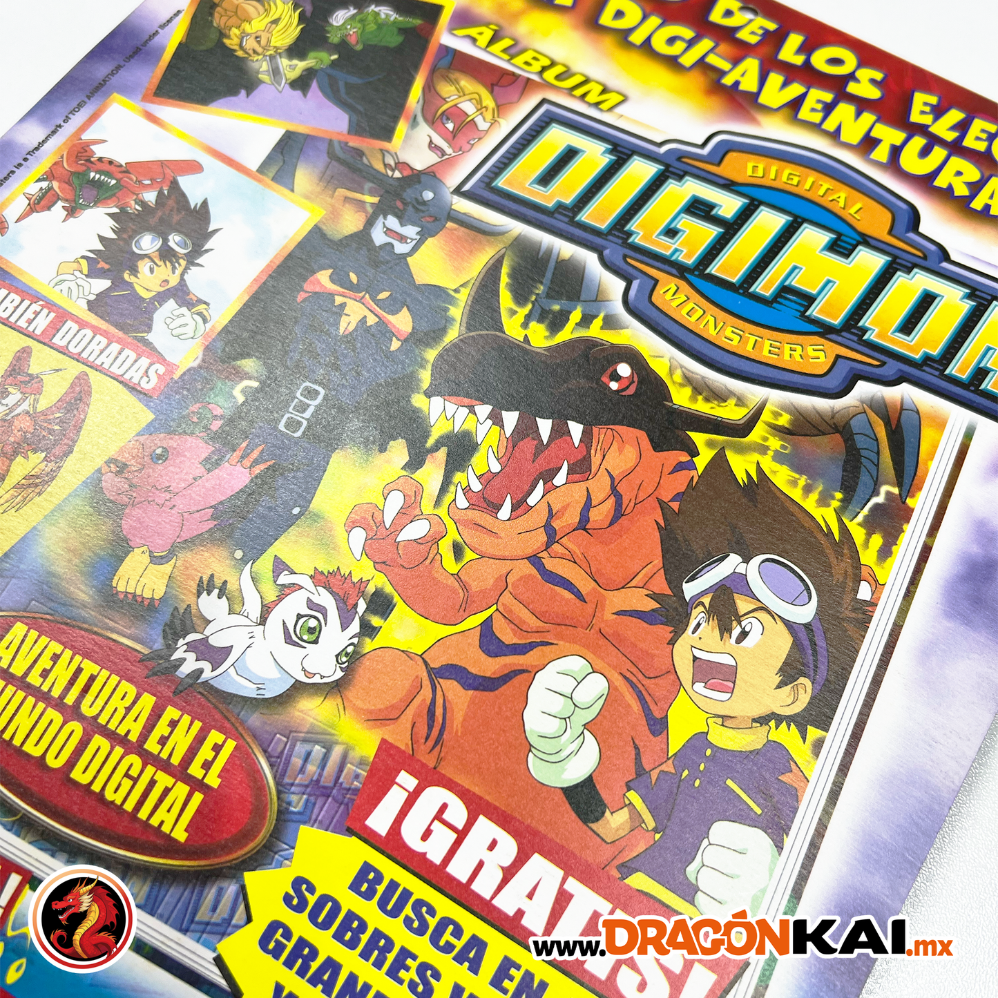 Colgante Promocional Digimon 1 (Doble cara) – Navarrete (Perú, 1999–2000)