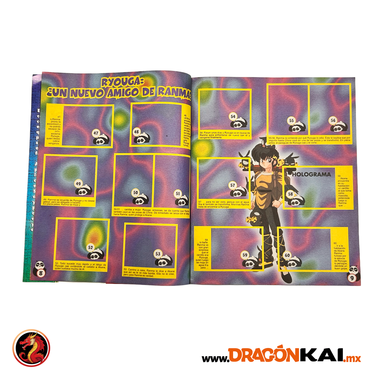 Álbum Ranma 1/2 (Original Navarrete) + Set completo a pegar