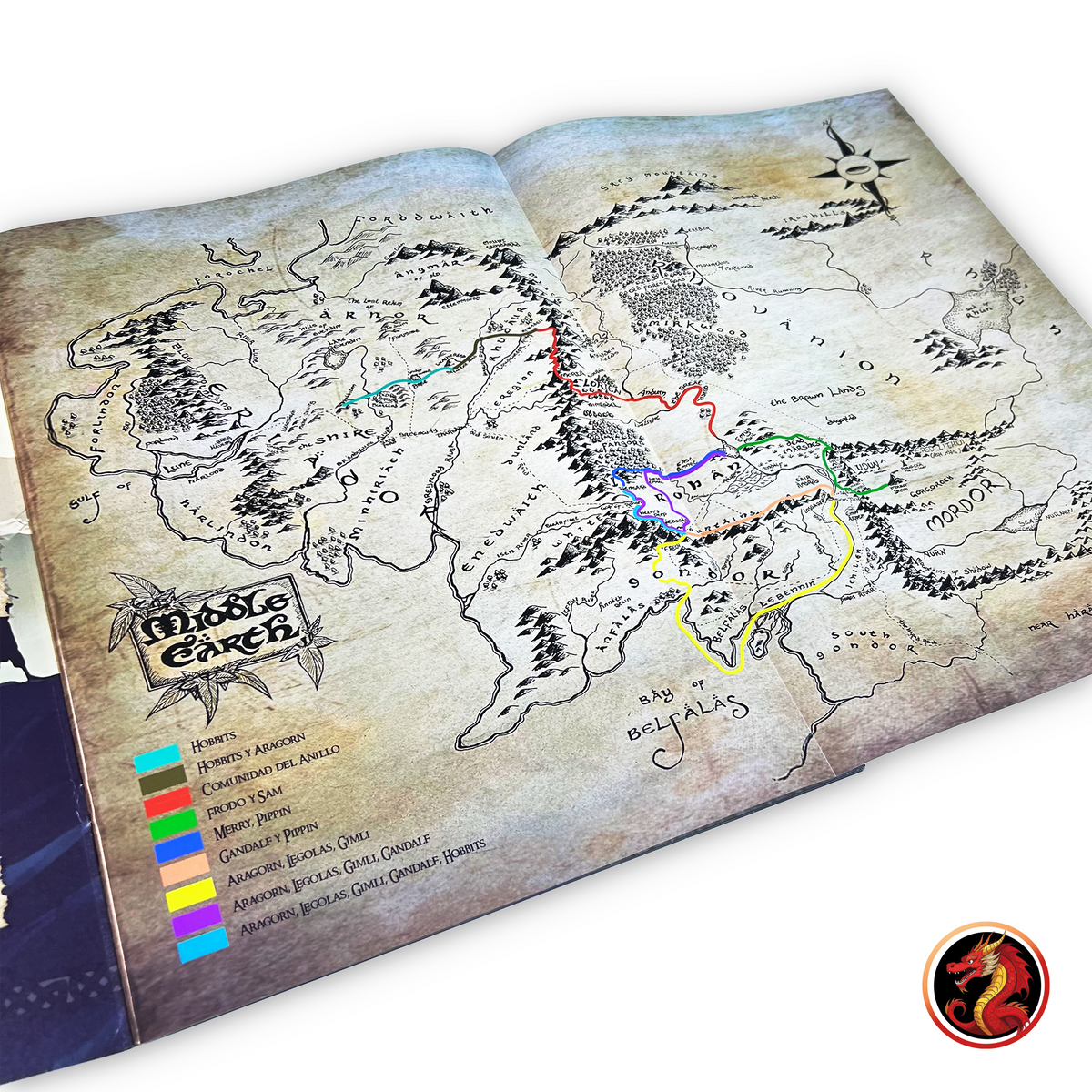 Álbum Trilogía El Señor de los Anillos: El viaje de Frodo + Set completo