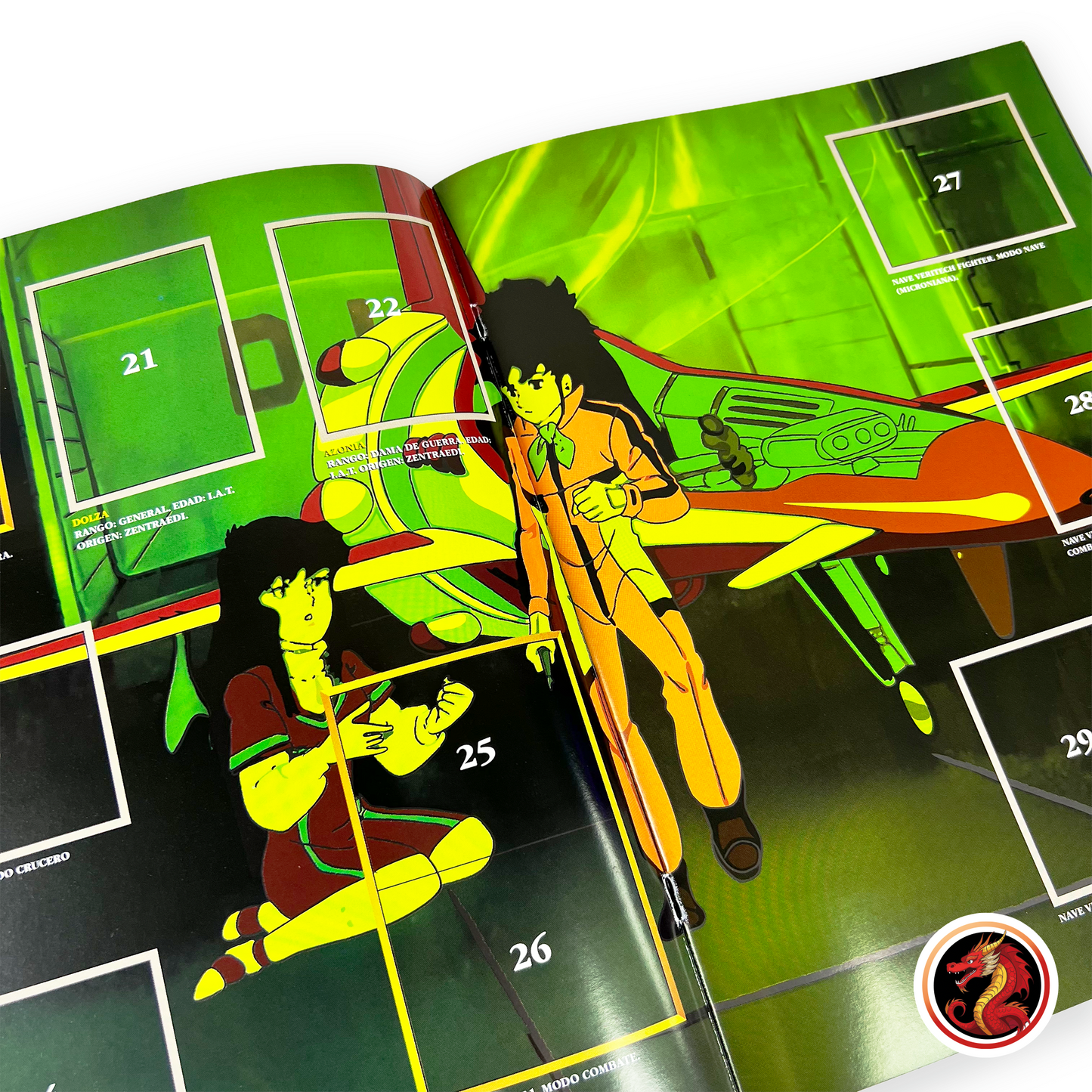 Álbum Robotech Partes I, II & III (Re. Salo) + Set completo