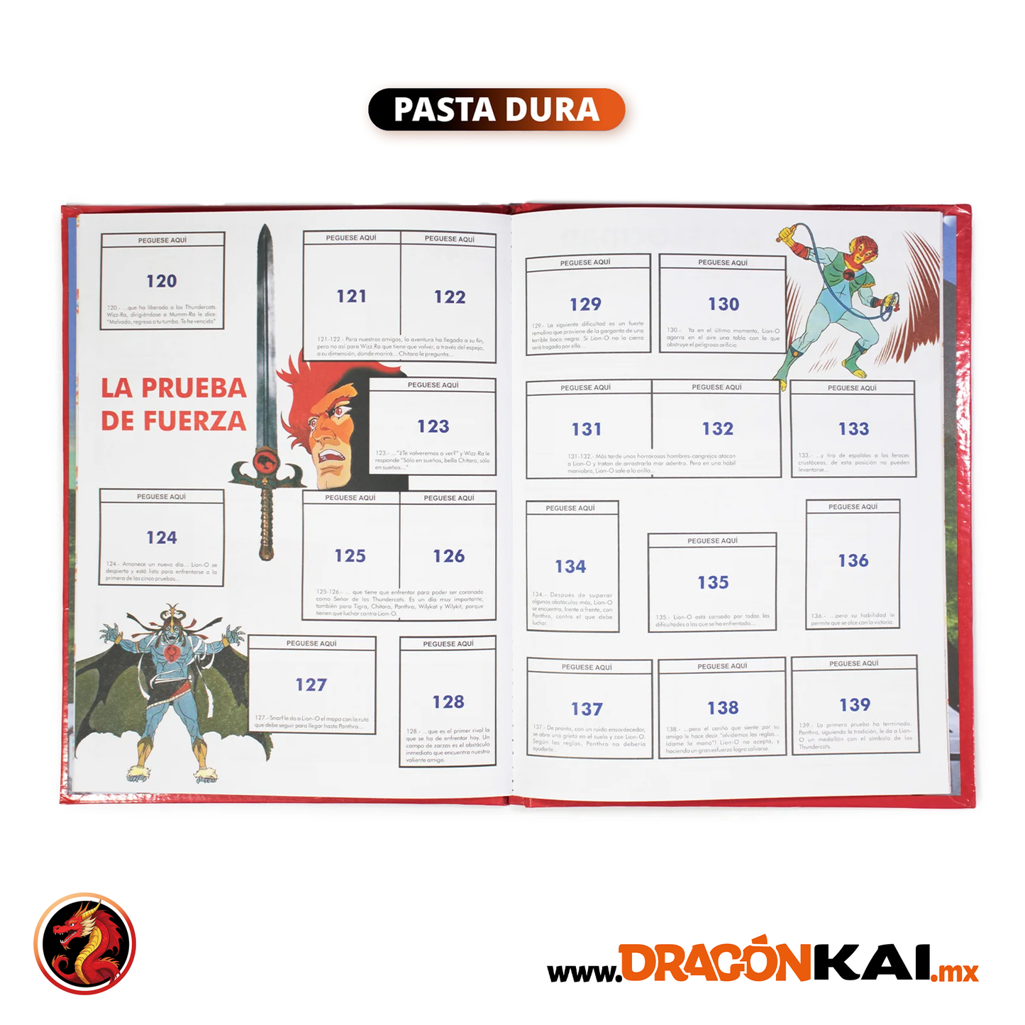 Álbum Pasta Dura Thundercats (Re. Navarrete) + Set completo a pegar