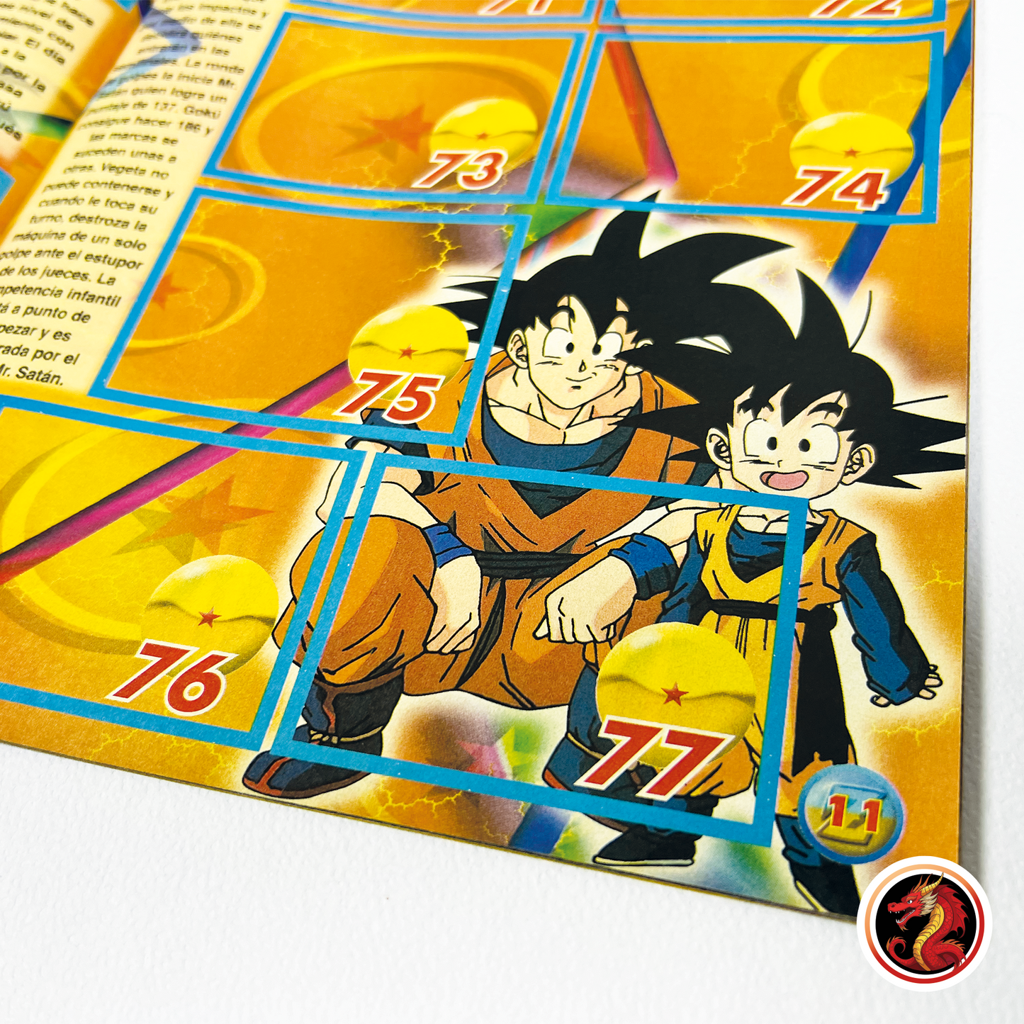 Álbum Dragon Ball Z5 (Original Navarrete) + Set completo a pegar y 64 armables