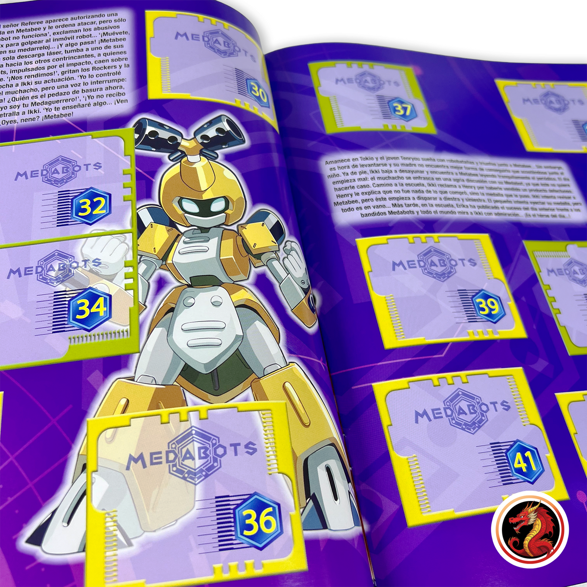 Álbum Medabots (Re. Navarrete) + Set completo