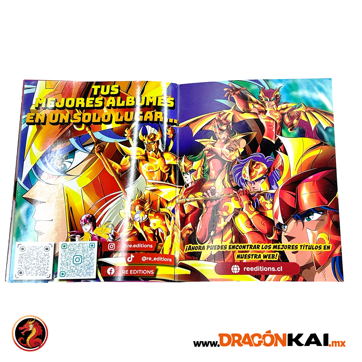 Álbum Caballeros del Zodiaco 2: Saga de Asgard (Re. Salo) + Set completo