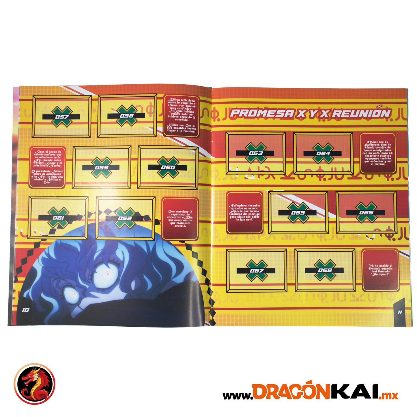 Álbum Hunter x Hunter + Set completo a pegar