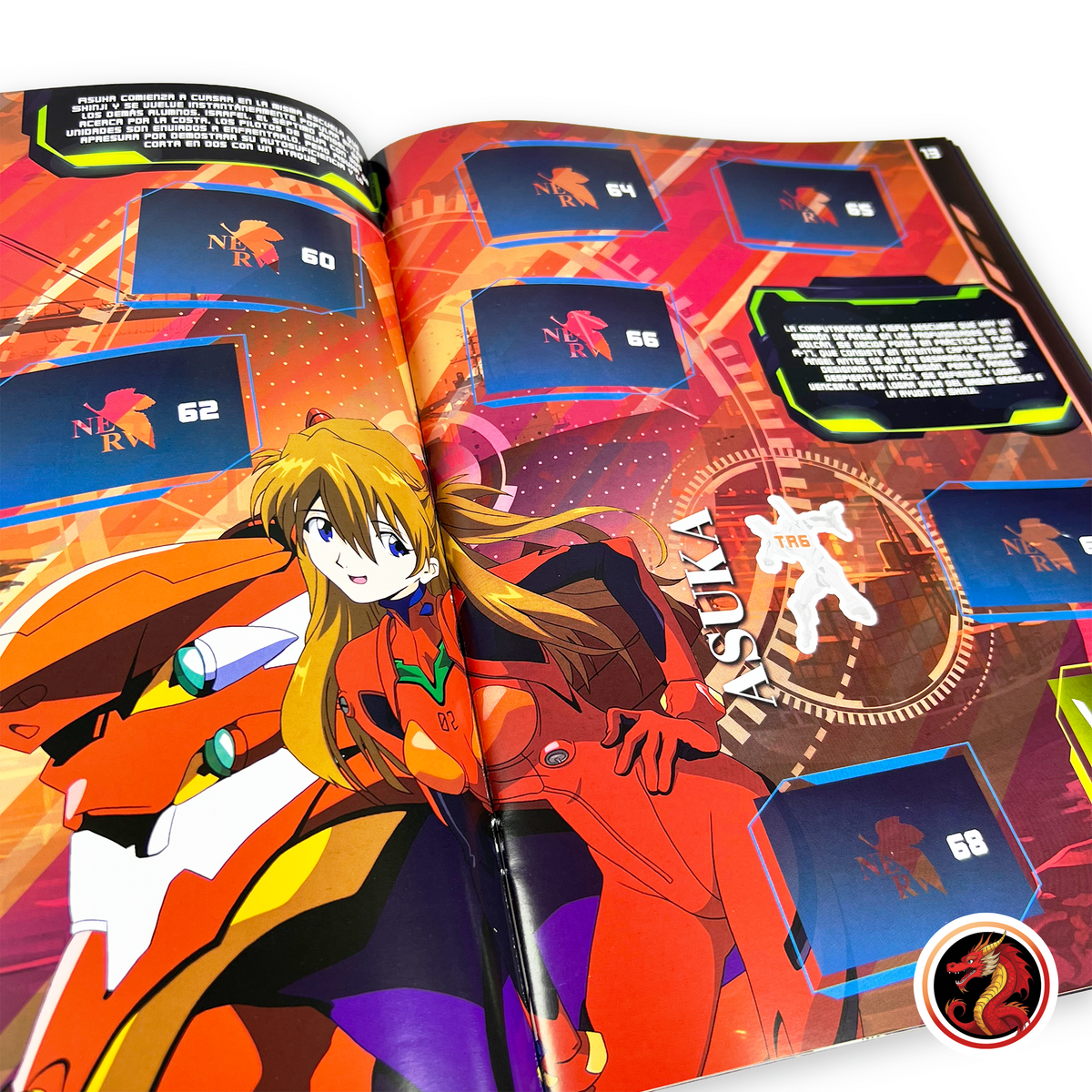 Álbum Evangelion + Set completo a pegar