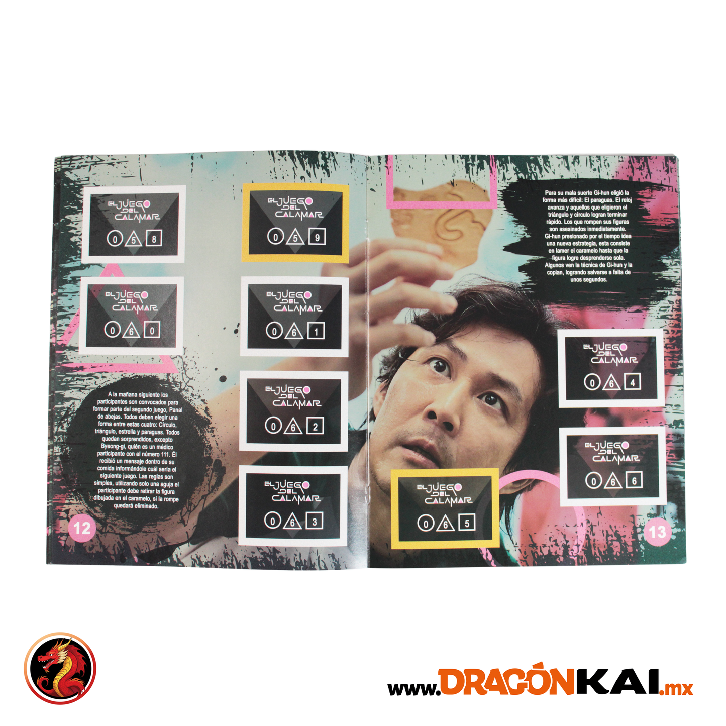 Álbum El Juego del Calamar + Set completo a pegar