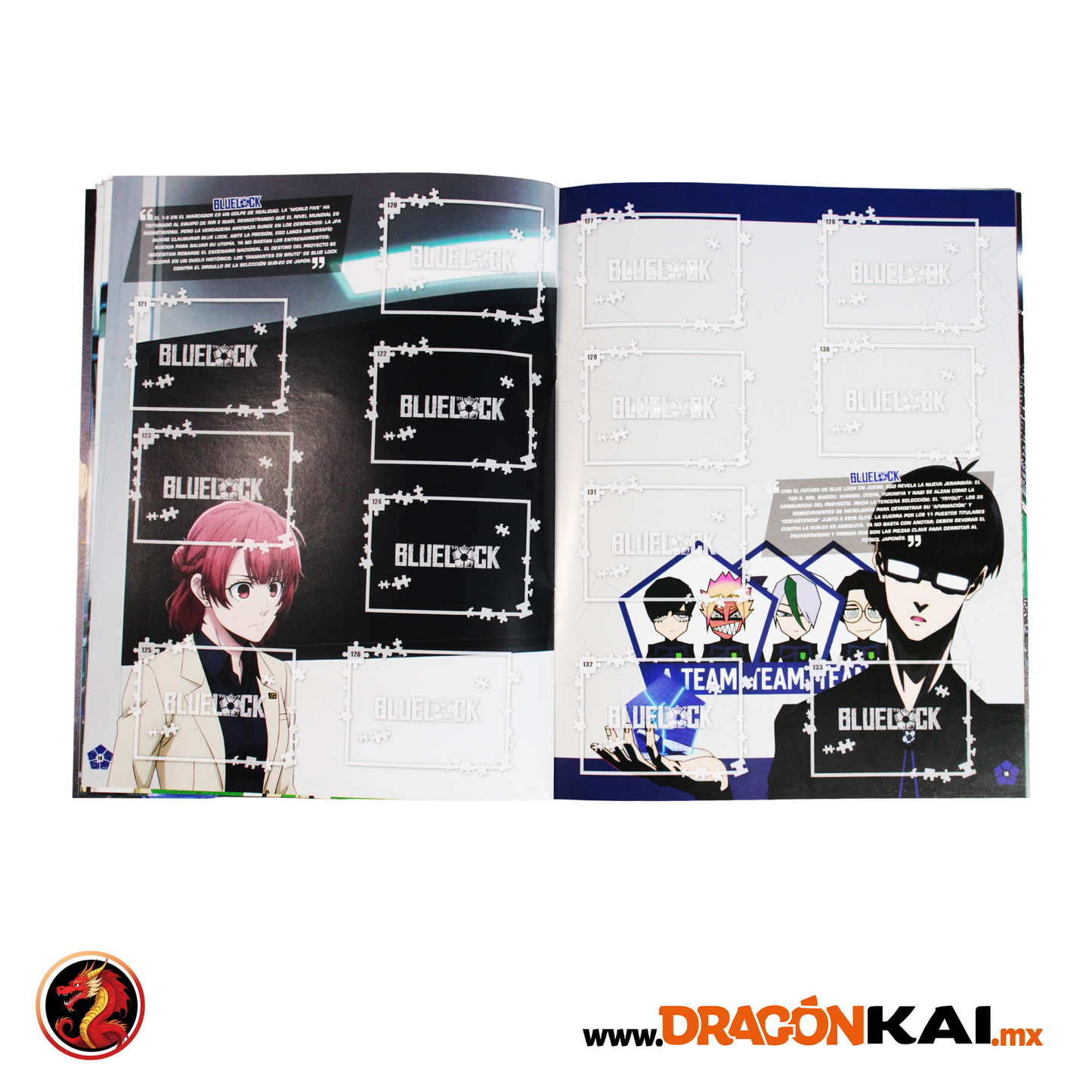 Álbum Blue Lock + Set completo de a pegar