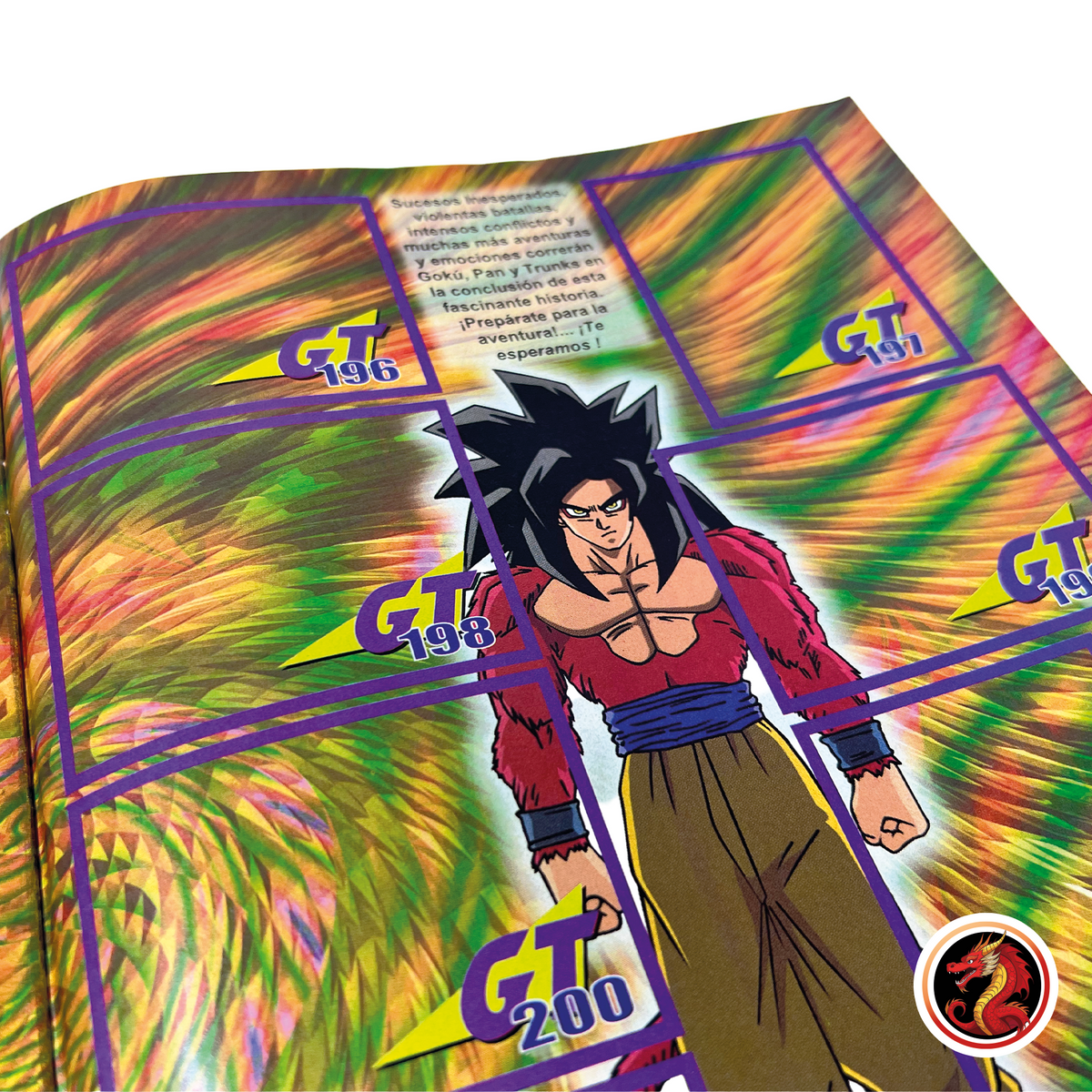 Álbum Dragon Ball GT (Original Navarrete) + Set completo y armables