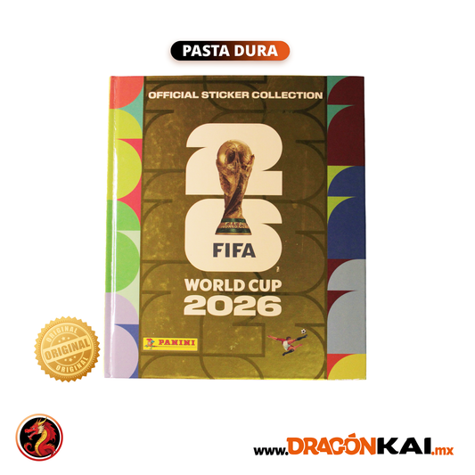 Álbum Oficial Pasta Dura Mundial 2026 GOLD (Panini)