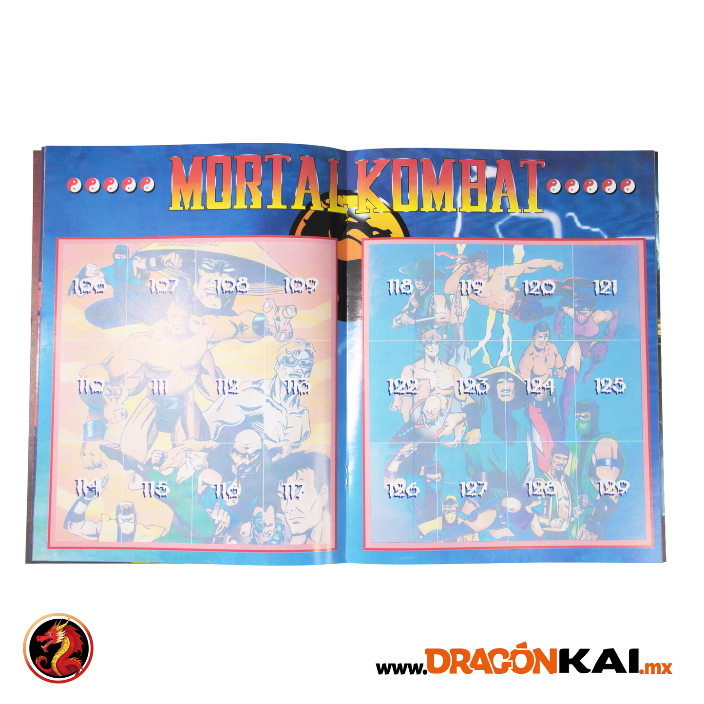 Álbum Mortal Kombat (Re. Salo) + Set completo a pegar