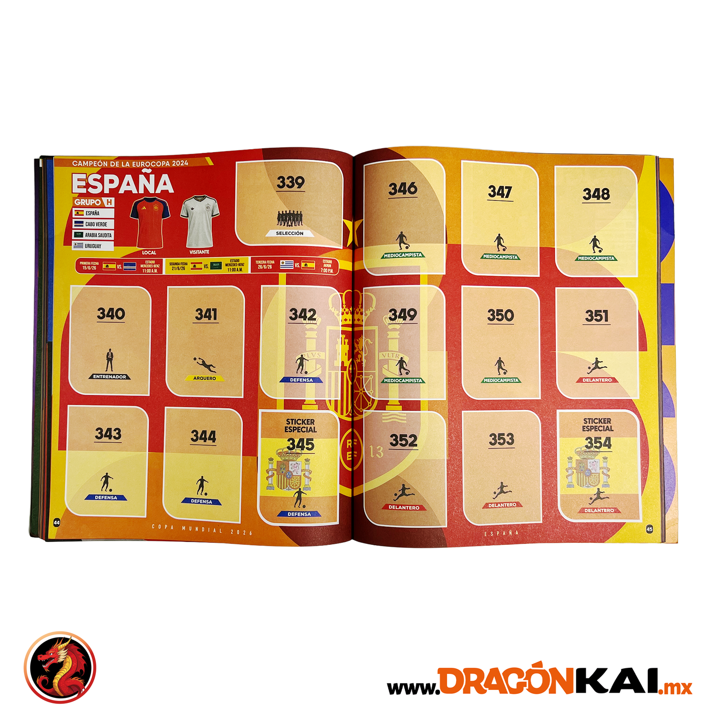 Album Copa del Mundo 2026 (Editorial 3 Reyes) + Set completo a pegar