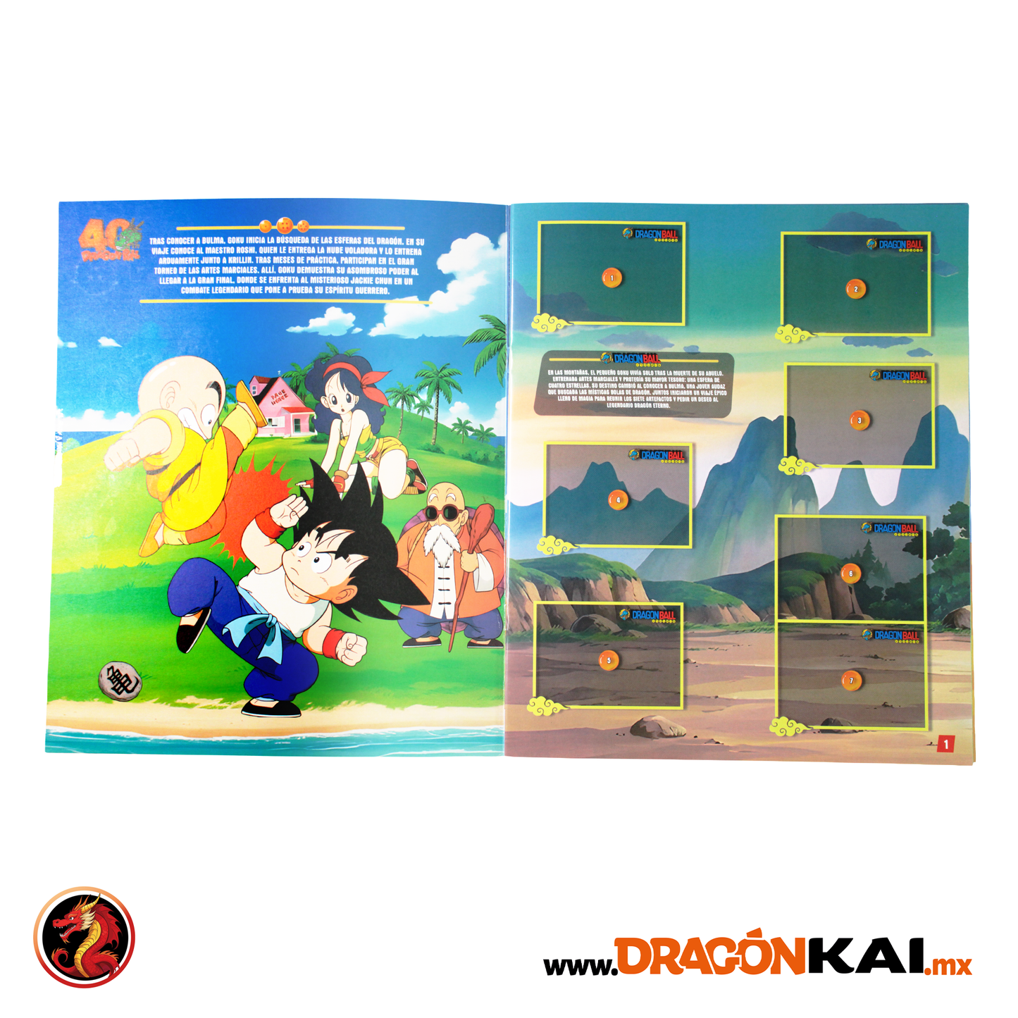 Álbum Dragon Ball: La Saga del Emperador Pilaf + Set completo a pegar