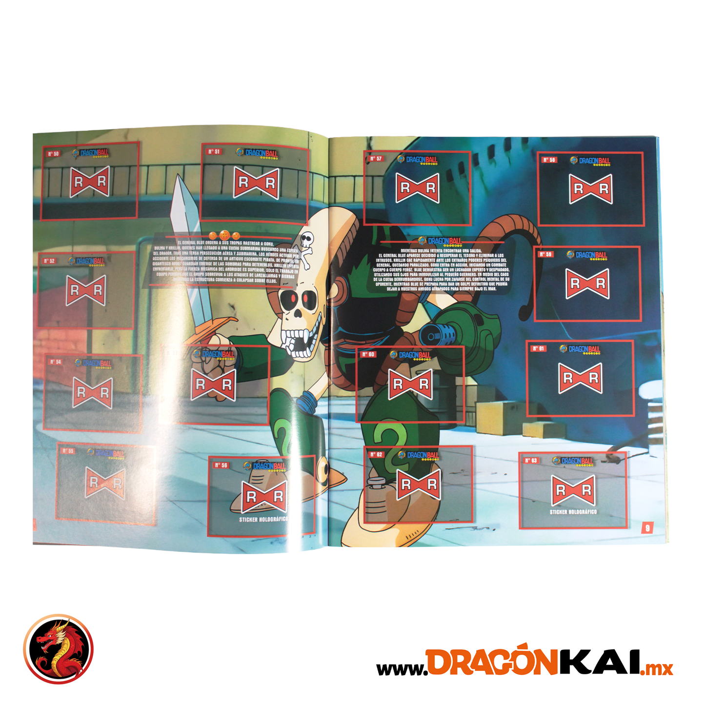 Álbum Dragon Ball 2: Saga de la Patrulla Roja + Set completo y tazos