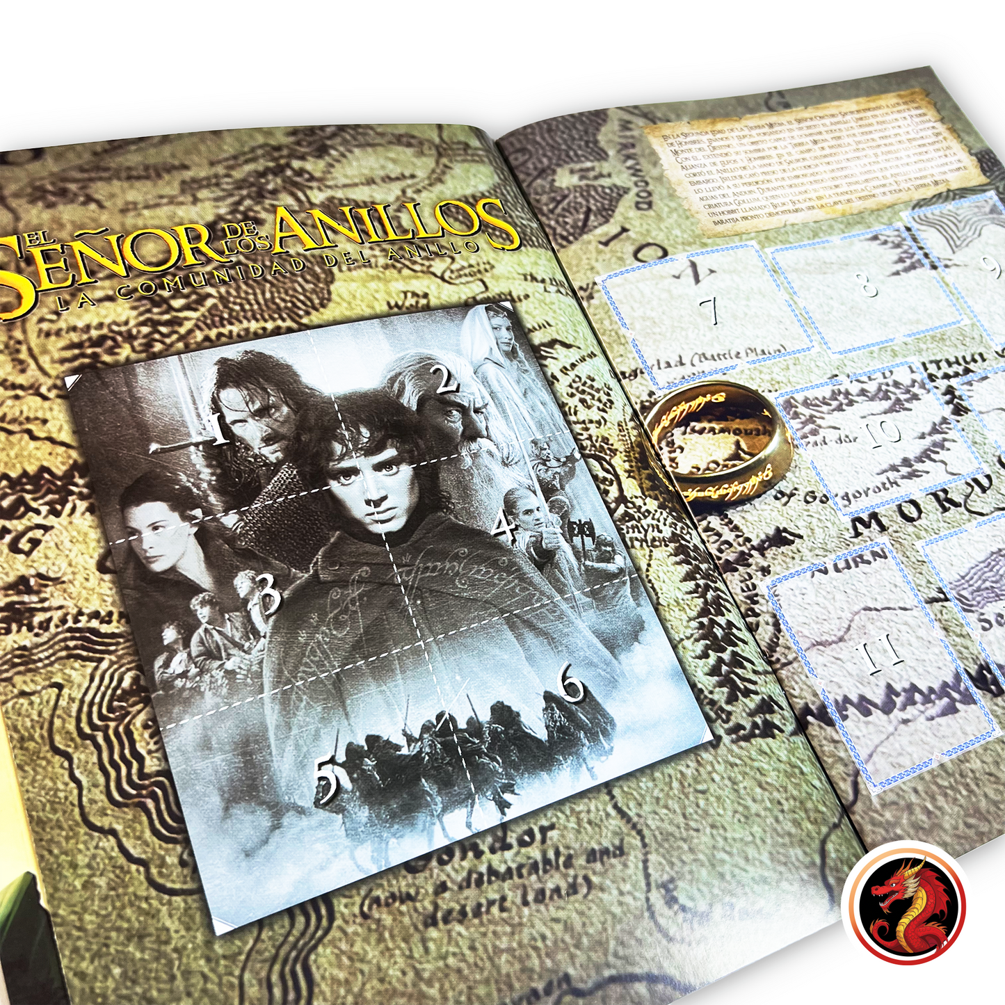 Álbum Trilogía El Señor de los Anillos: El viaje de Frodo + Set completo