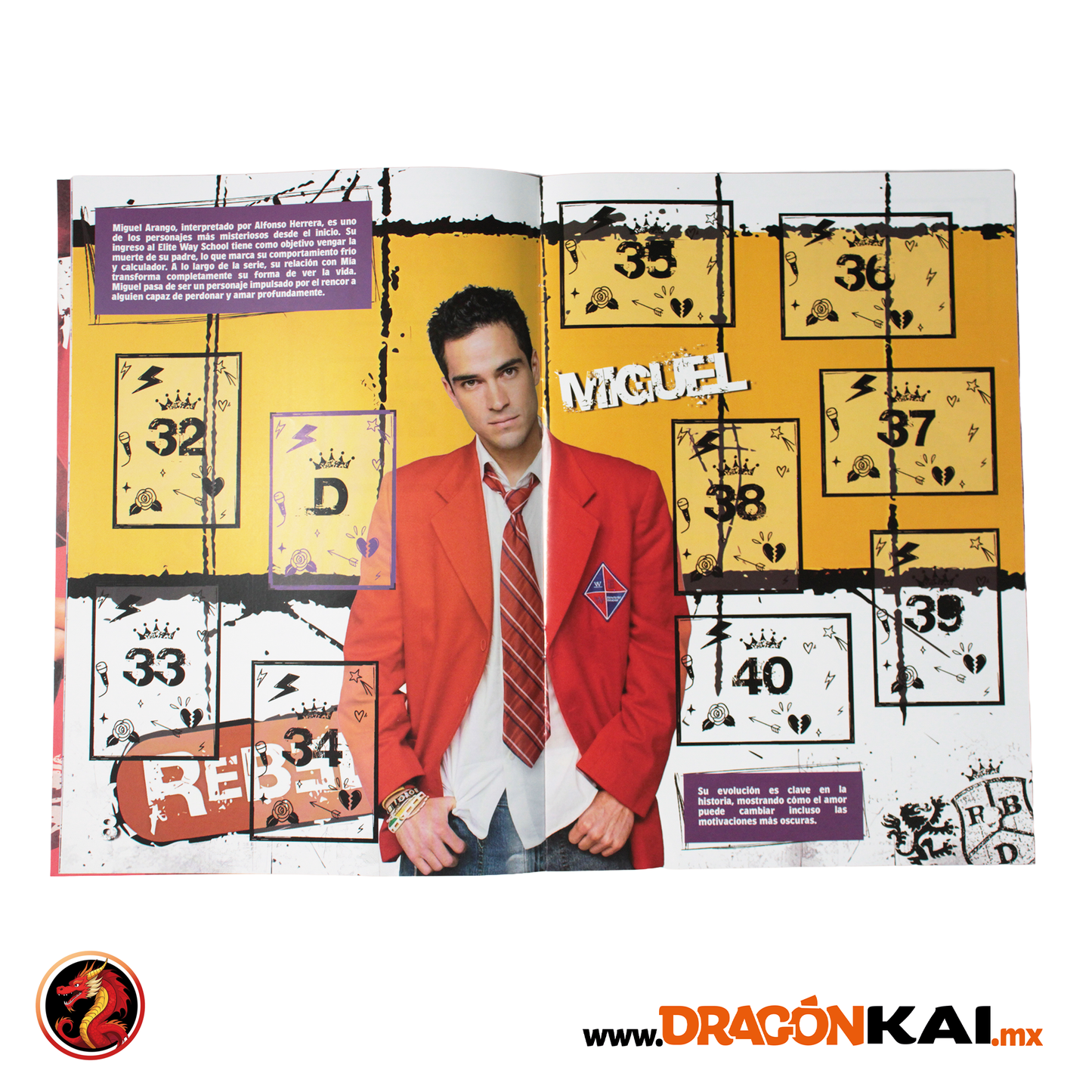 Álbum Rebelde + Set completo a pegar