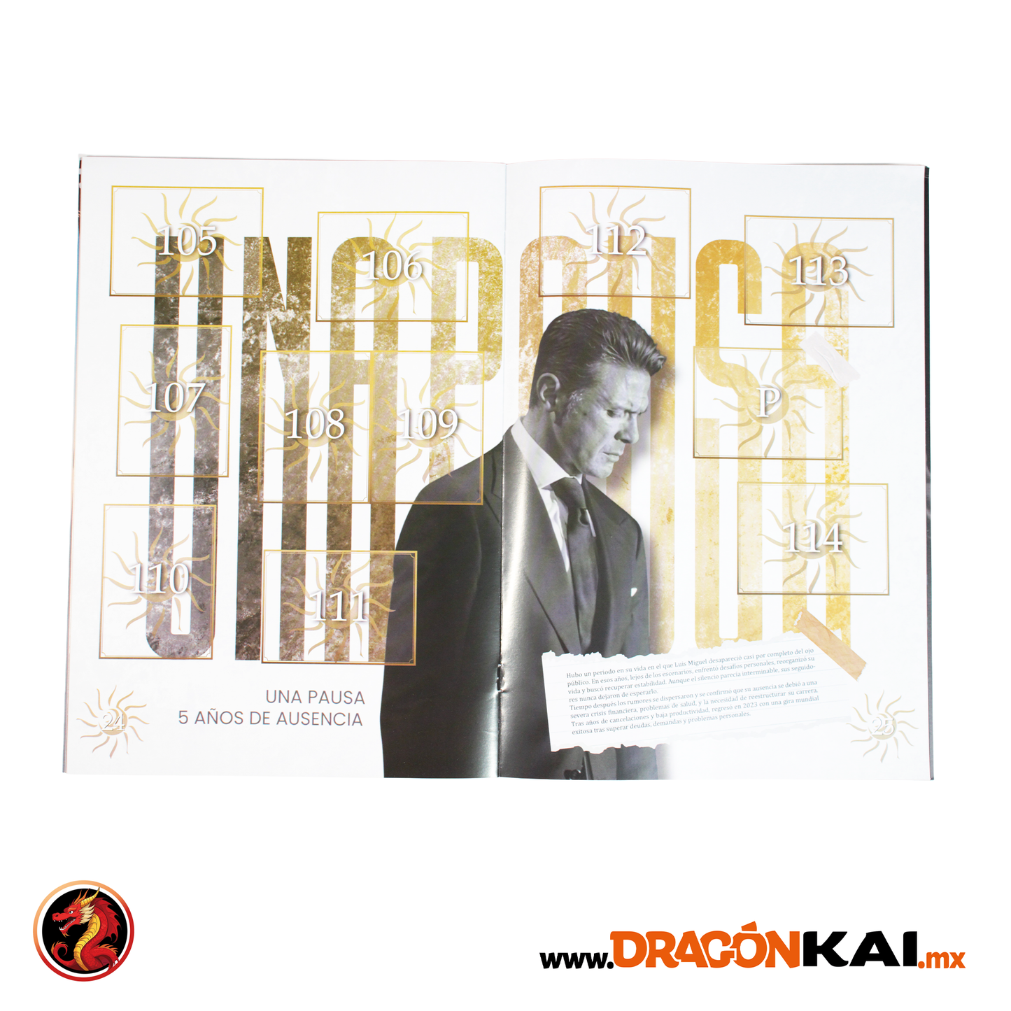 Álbum Luis Miguel + Set completo a pegar