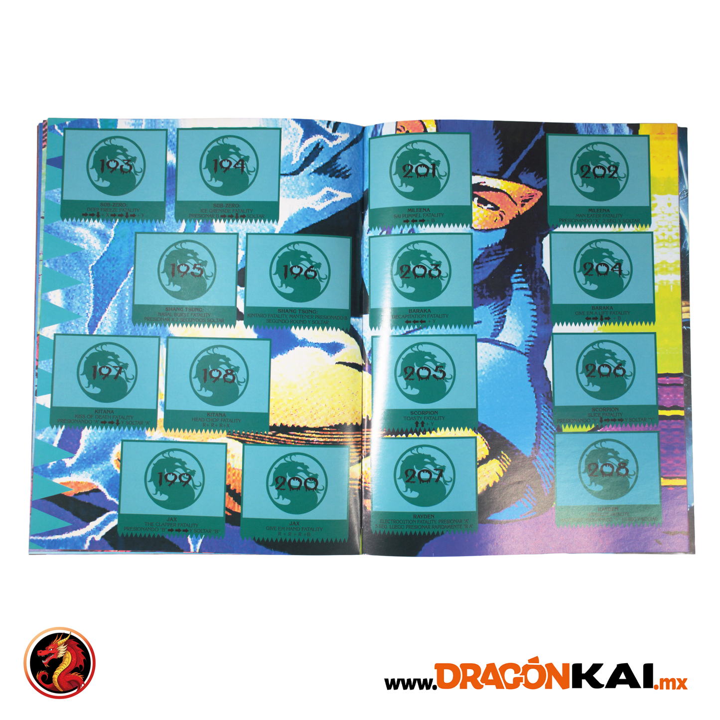 Álbum Mortal Kombat (Re. Salo) + Set completo a pegar